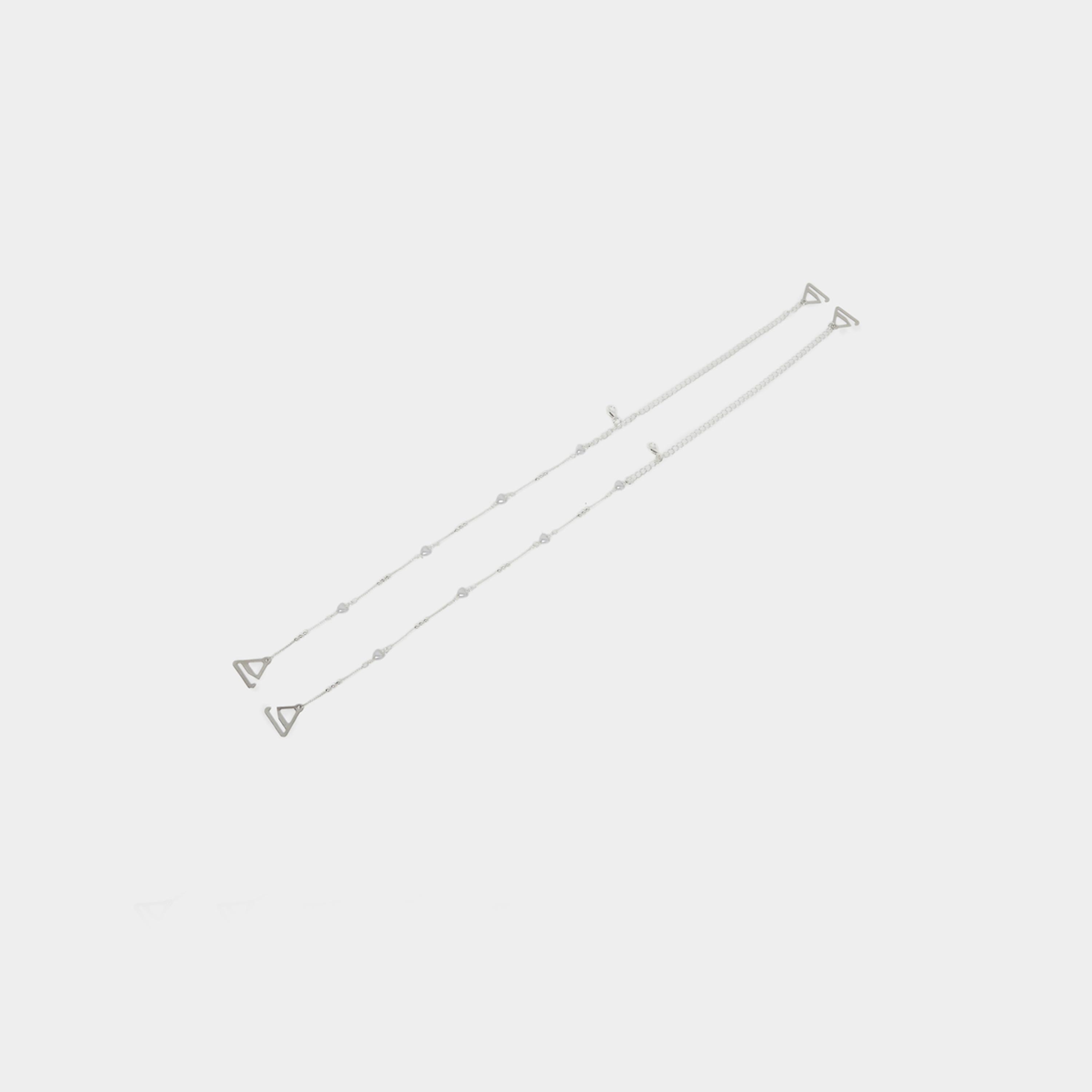 ستايلي - سلسلة فضية مع حواف لؤلؤية وحزام حمالة صدر-women-clothing-lingerie-lingerieaccessories-image-1