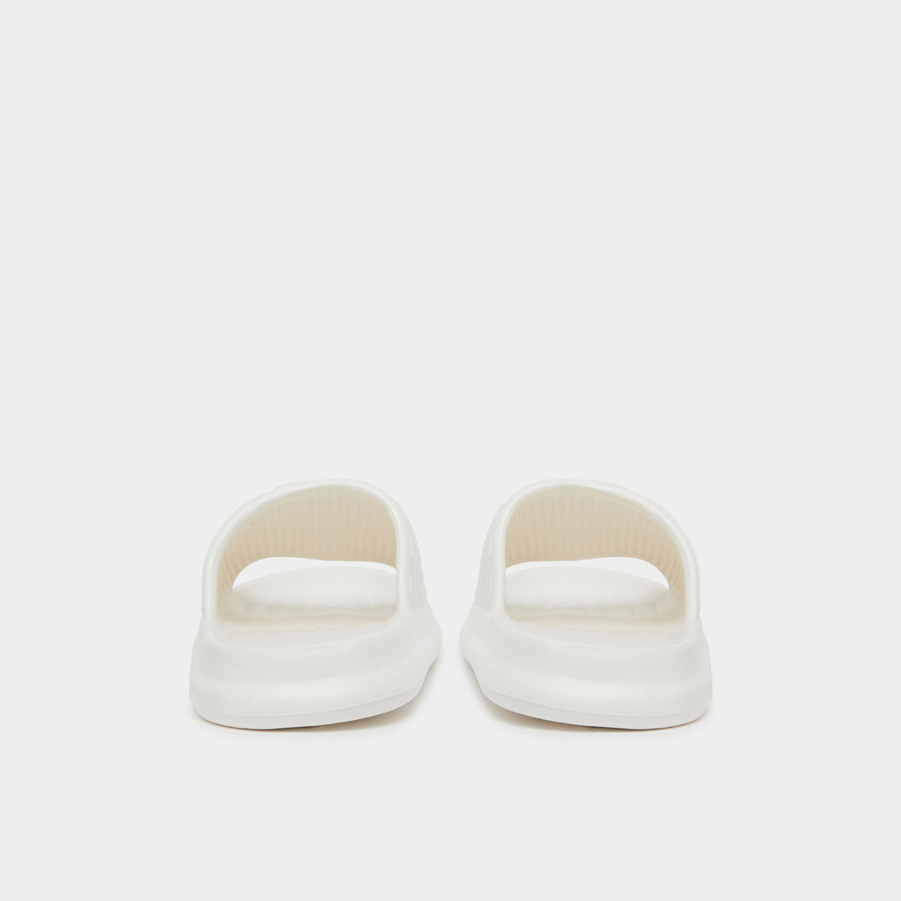 Styli Womens White Textured Slides-women-shoes-flats-slides-image-5