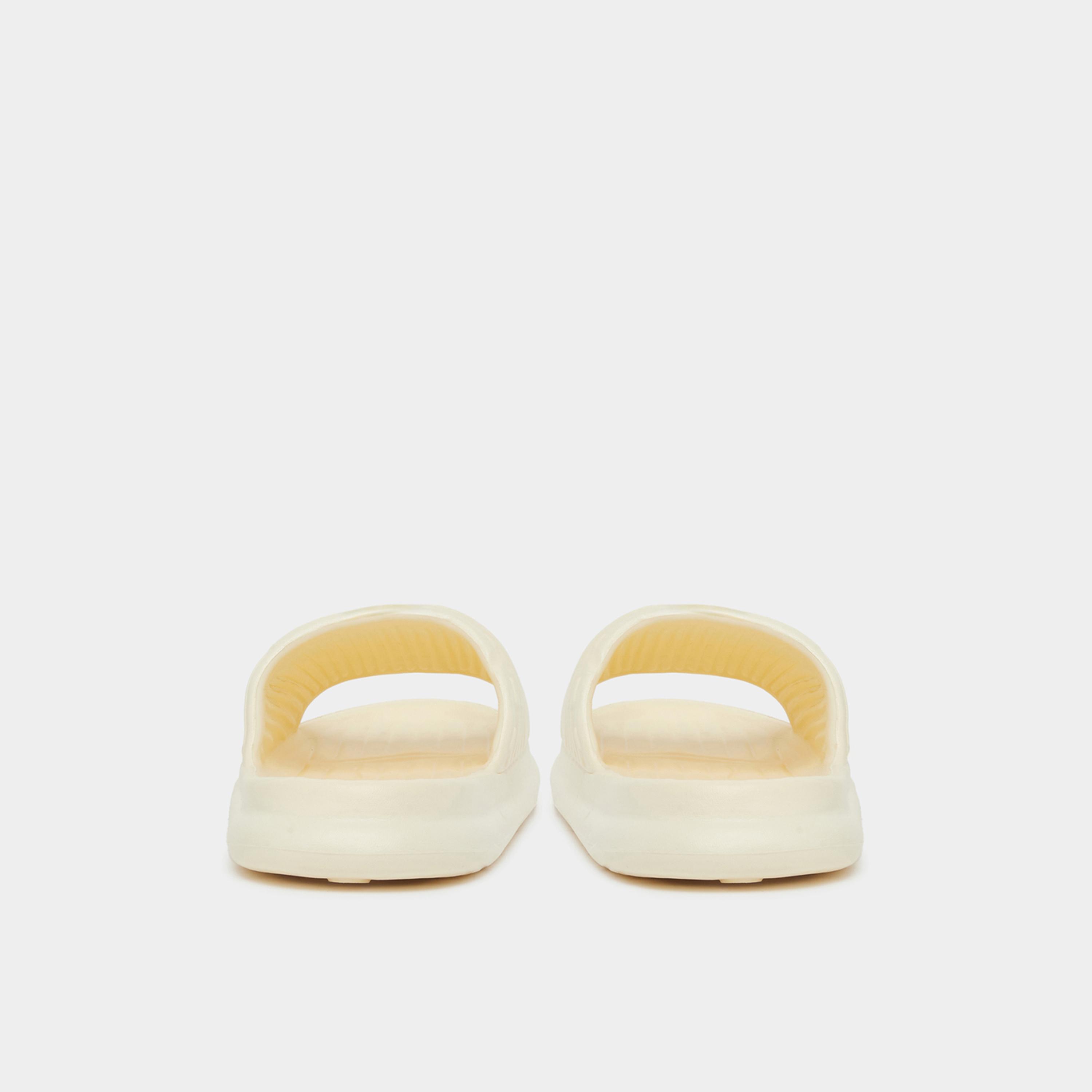 ستايلي - شبشب نسائي أصفر منقوش-women-shoes-flats-slides-image-5