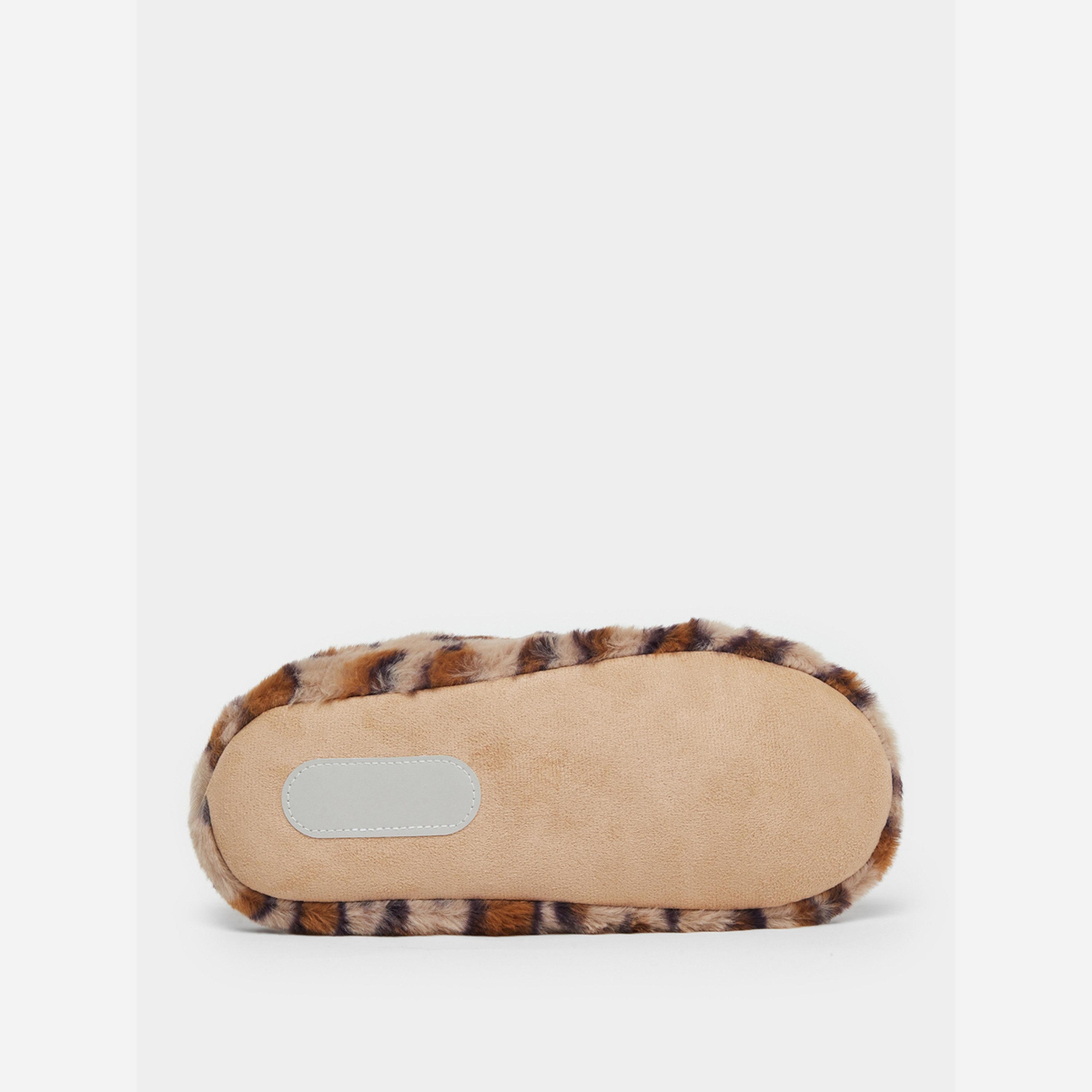 ستايلي - شبشب منزلية طبعة جلد النمر-women-shoes-bedroomslippers-image-6