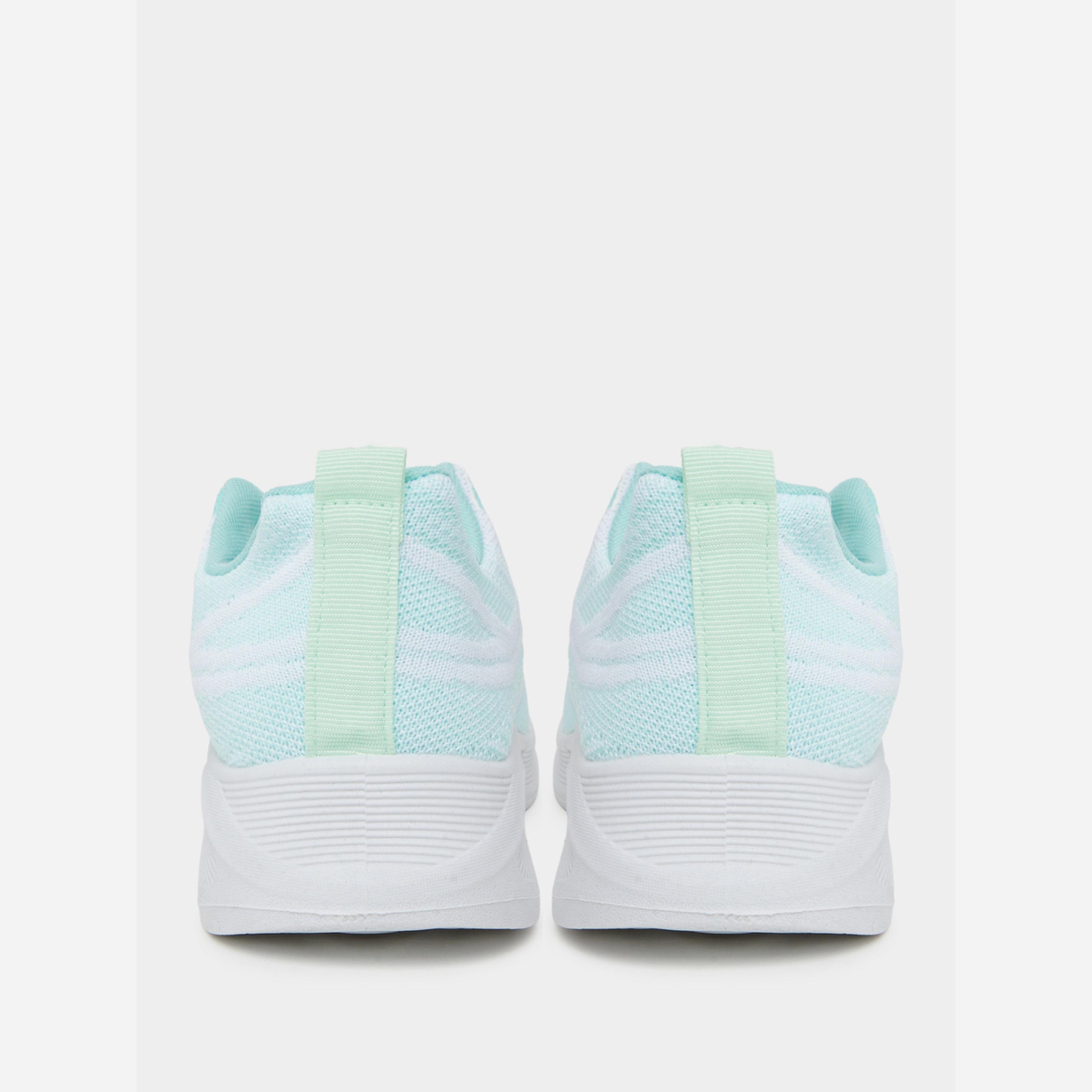Styli Women Green Lace Up Running Sneakers-women-shoes-sneakers-image-5