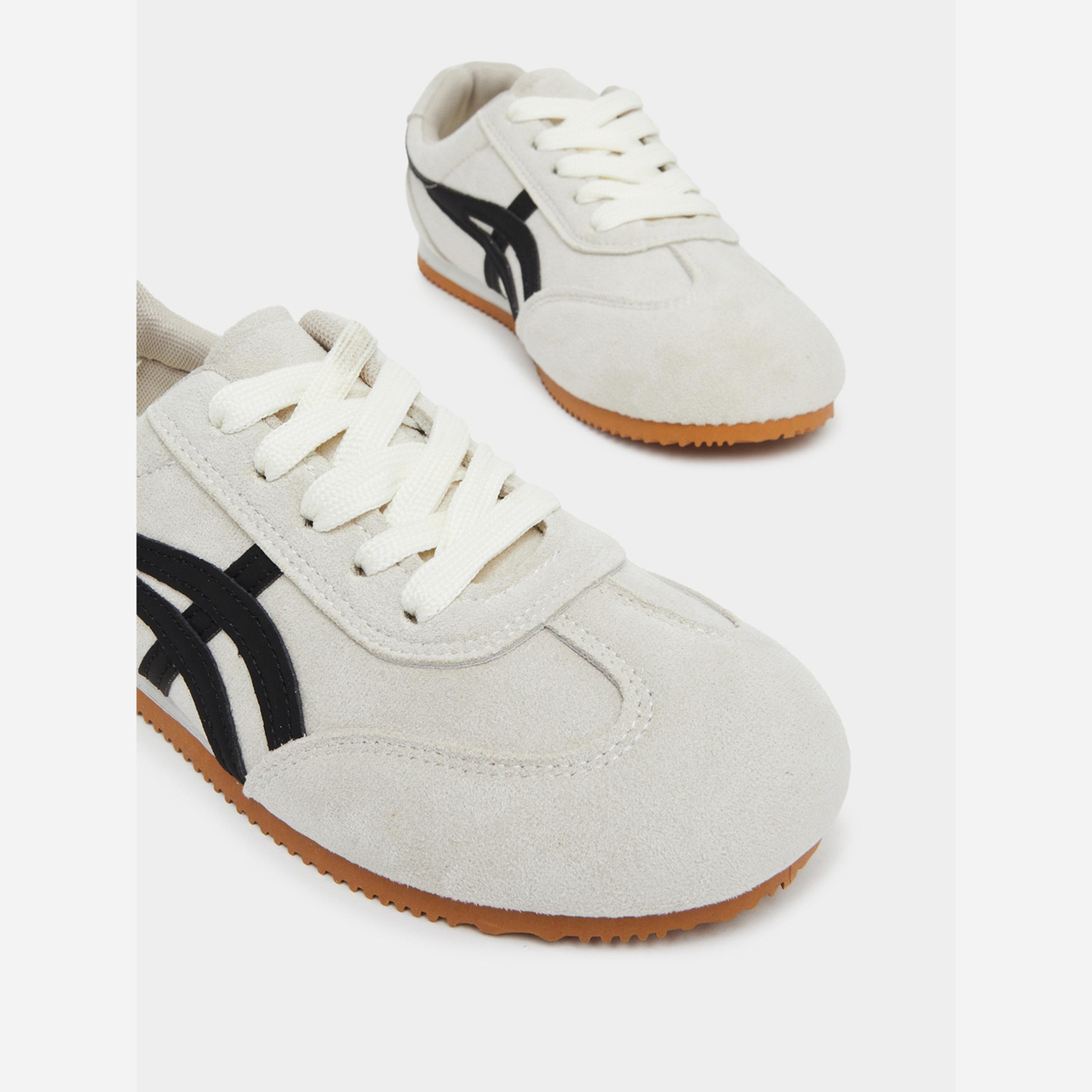 Styli Women Retro Style Lace-Up Sneakers-women-shoes-sneakers-image-4