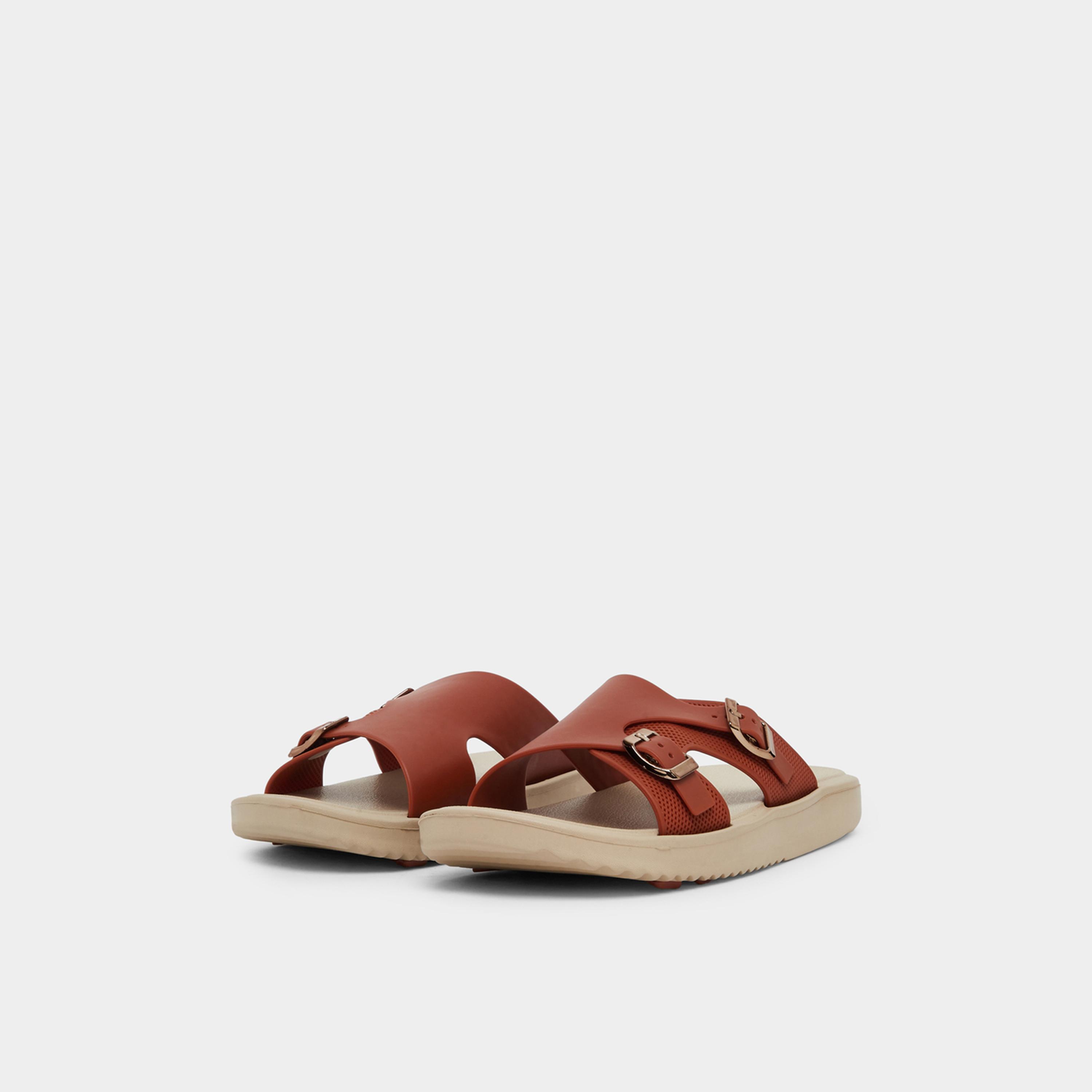 Styli Buckle Detail Adjustable Strap Sandals-men-shoes-sandals-image-1