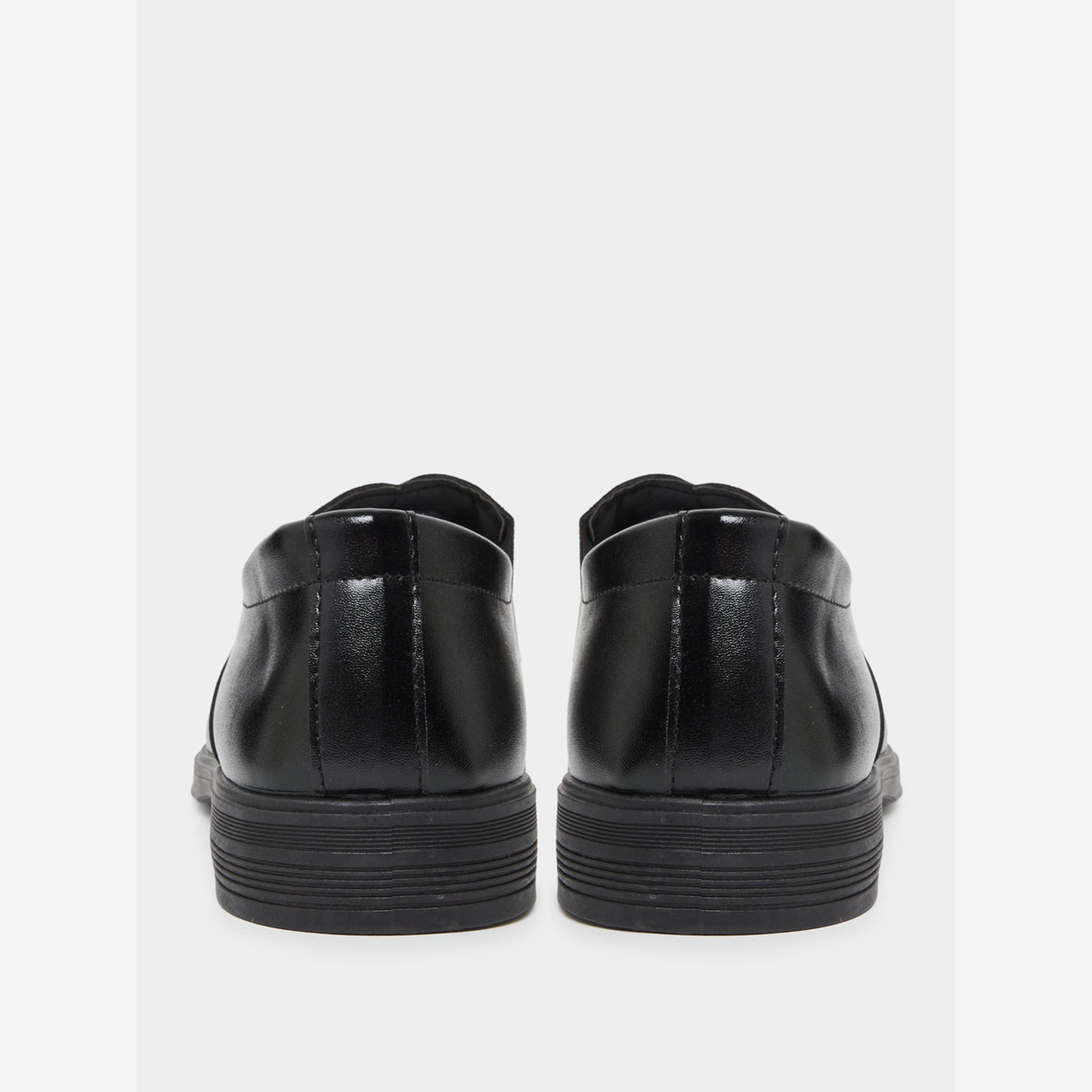 ستايلي - حذاء أكسفورد جلد لون أسود-men-shoes-loafersandmoccasins-image-5