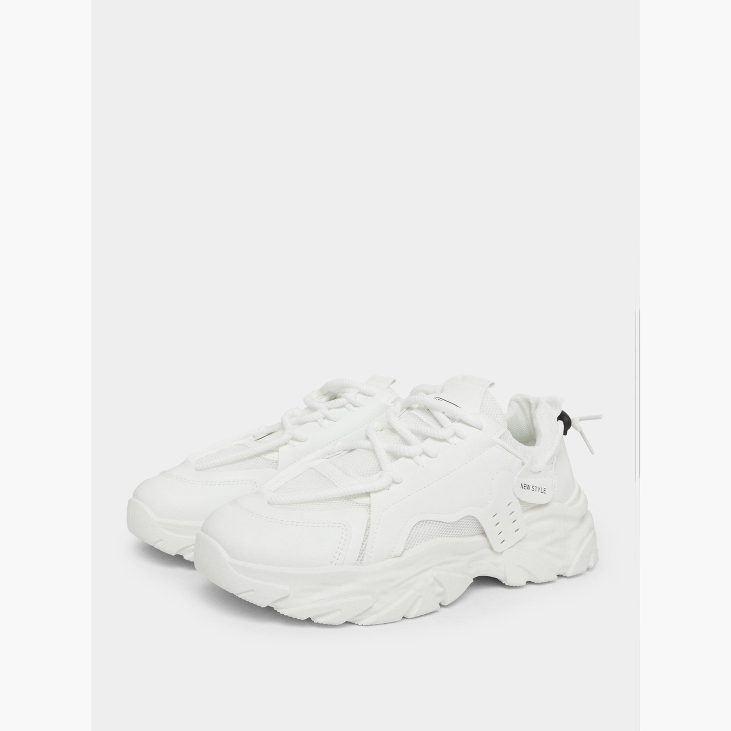 Styli Chunky Sole Lace Up Sneakers-men-shoes-sneakers-image-1