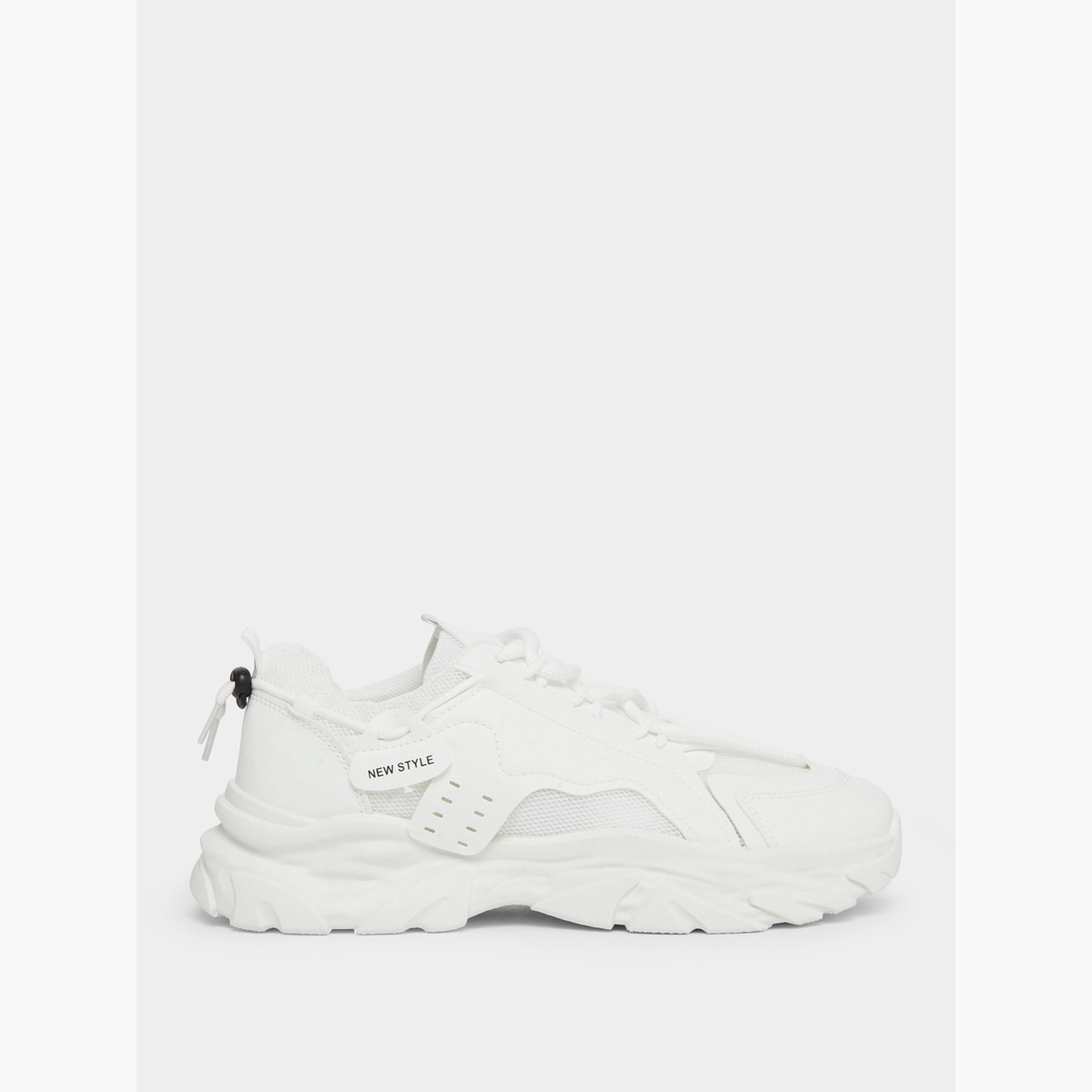 Styli Chunky Sole Lace Up Sneakers-men-shoes-sneakers-image-2