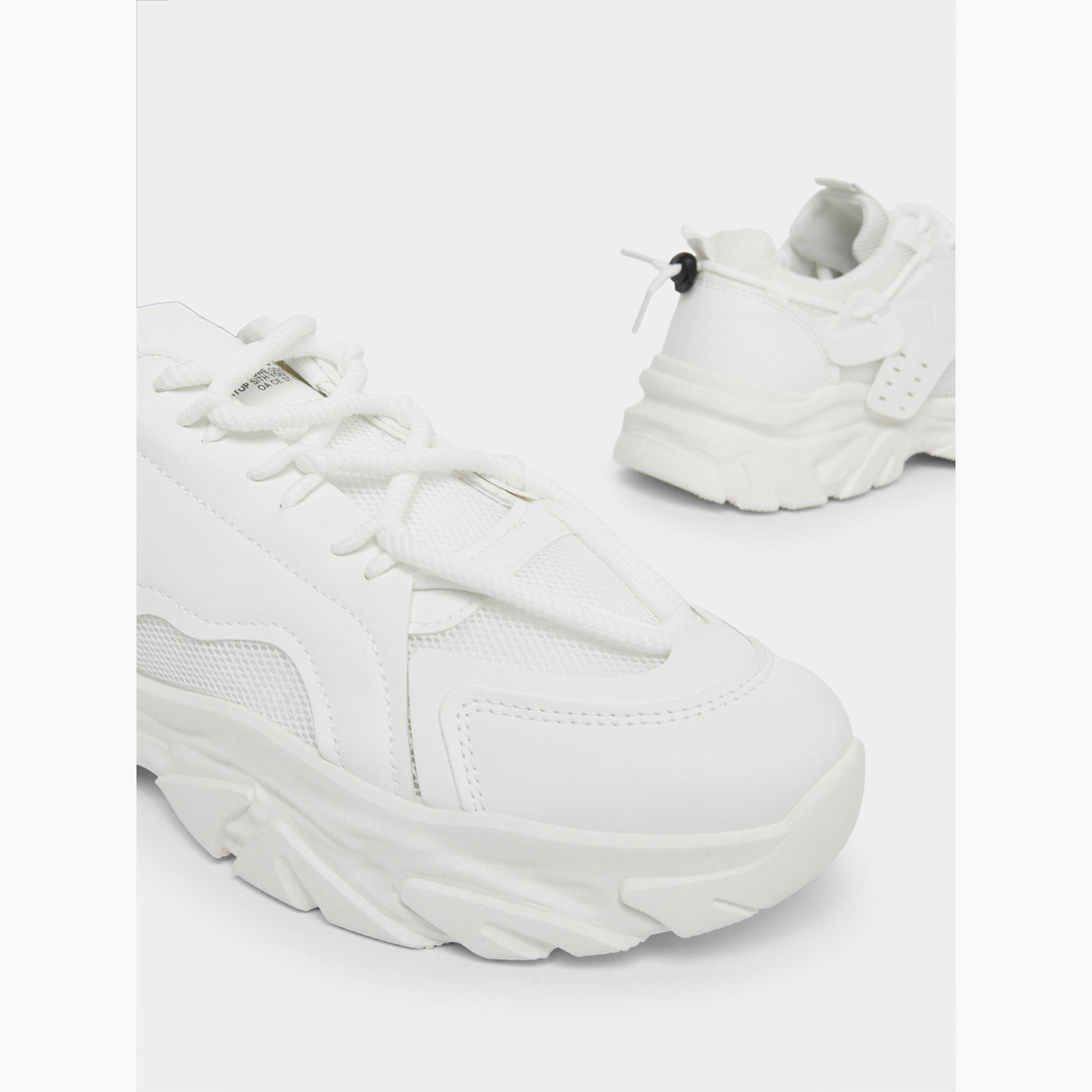 Styli Chunky Sole Lace Up Sneakers-men-shoes-sneakers-image-3