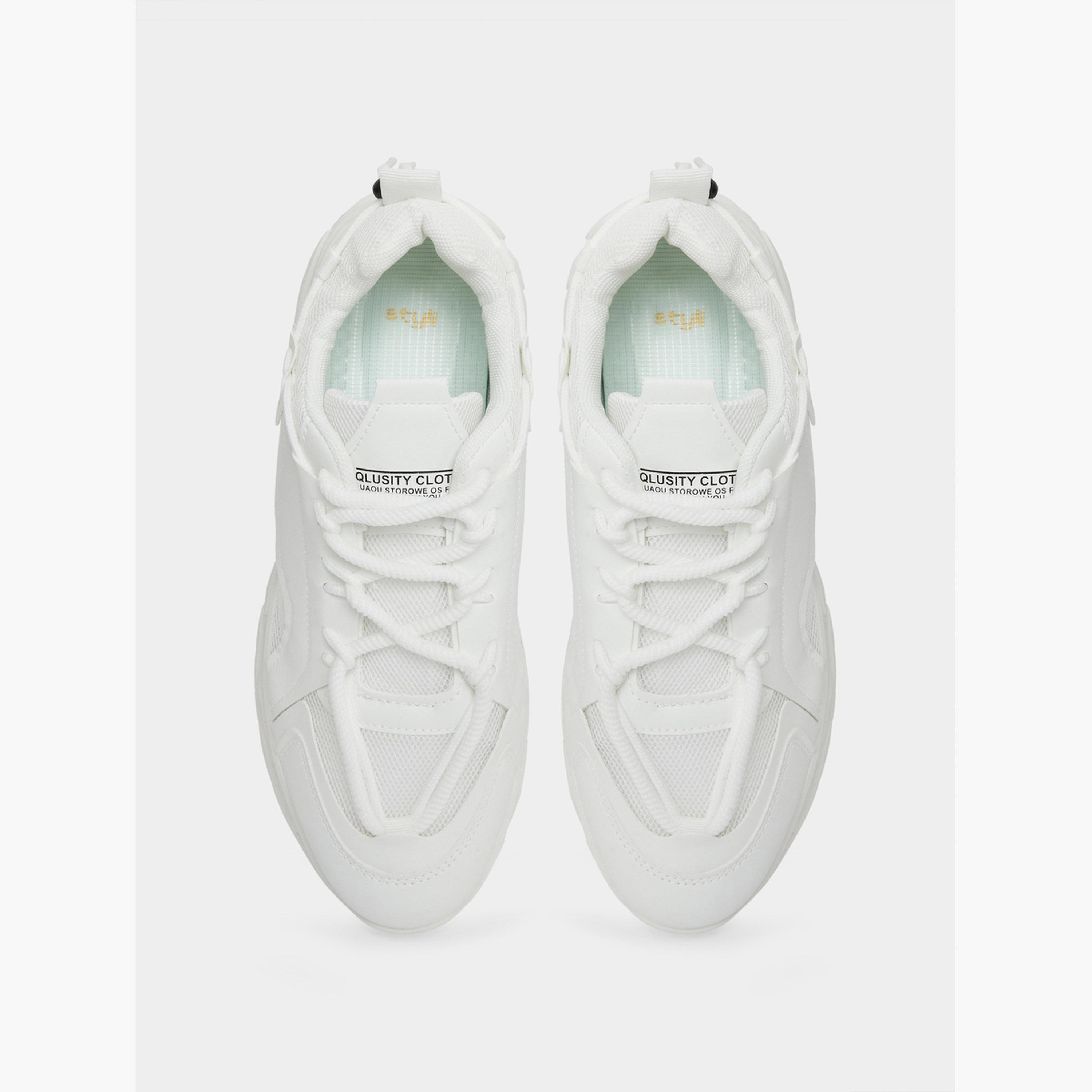 حذاء سنيكرز بنعل شانكي ورباط غلق-men-shoes-sneakers-image-5