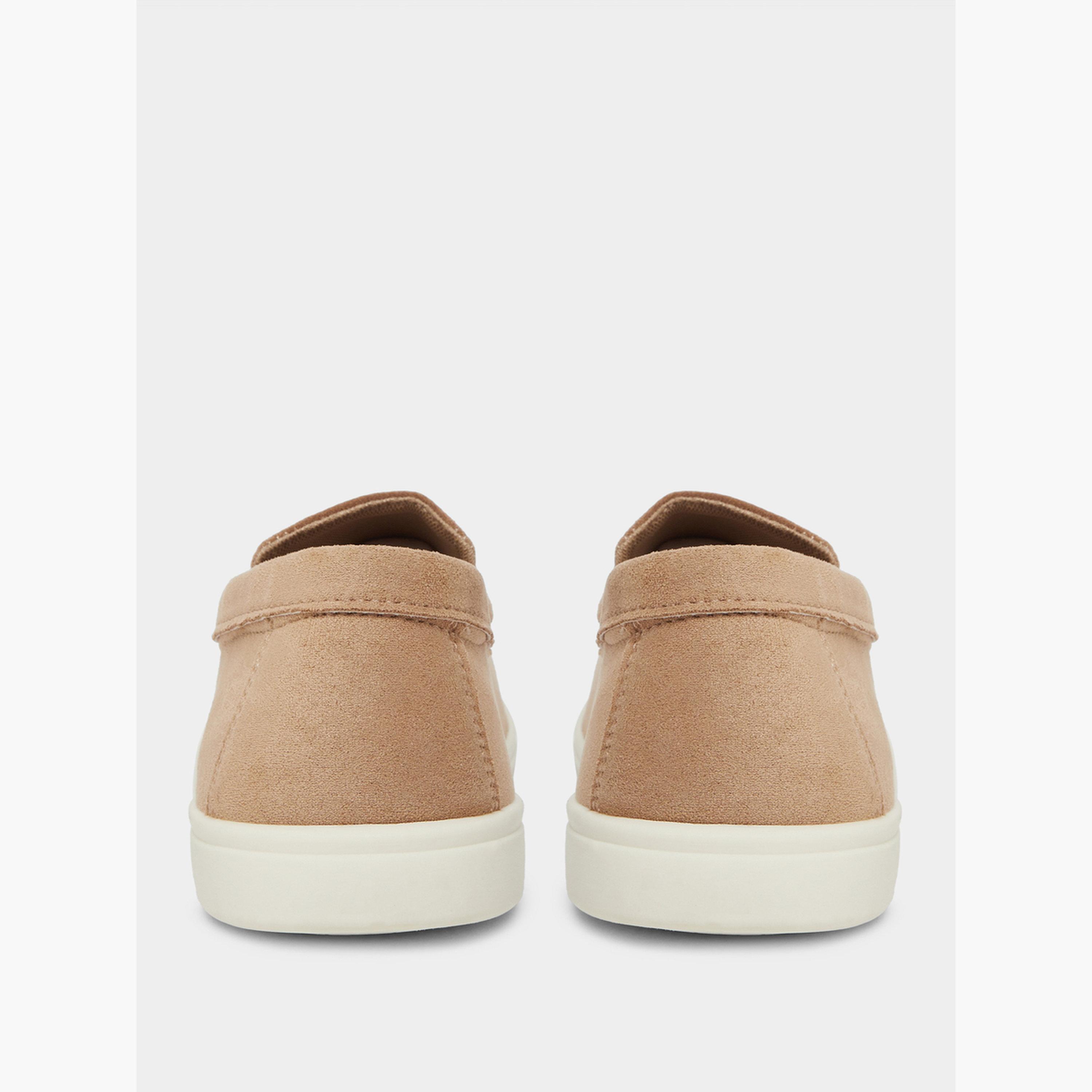 Styli Men Tan Suede Loafers-men-shoes-loafersandmoccasins-image-4