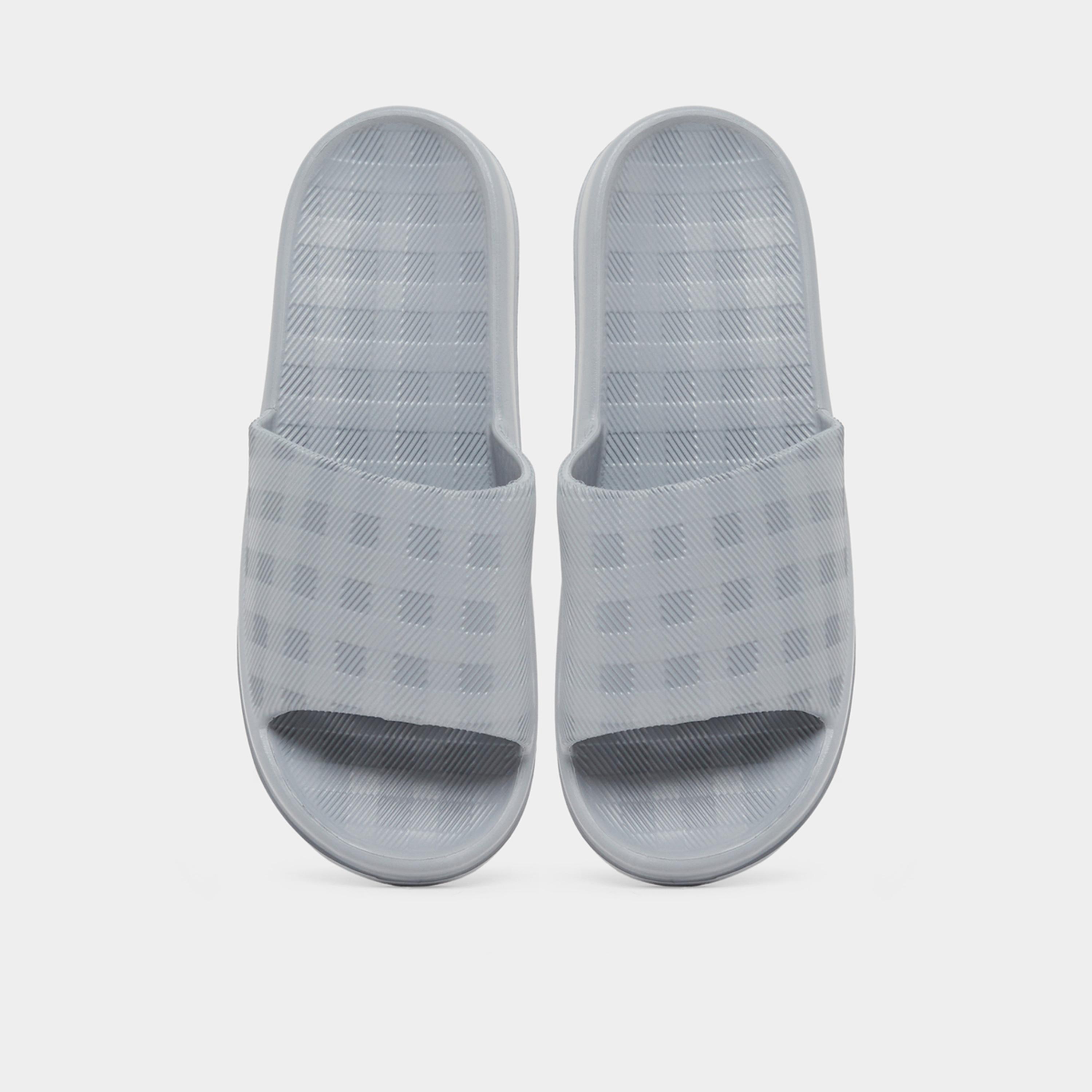 Styli Checked Slip-On Slides-men-shoes-flipflopsandslides-image-3