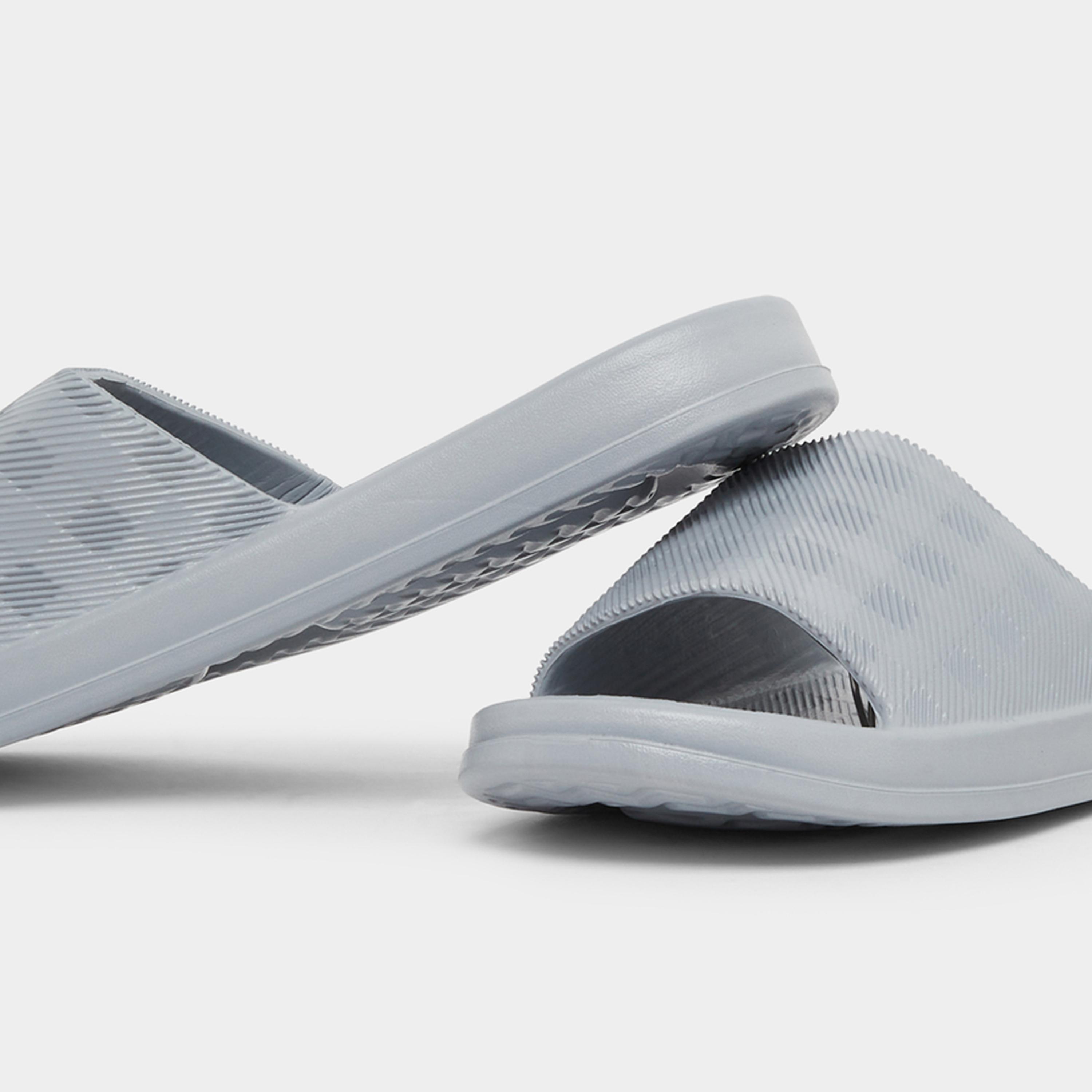 Styli Checked Slip-On Slides-men-shoes-flipflopsandslides-image-4