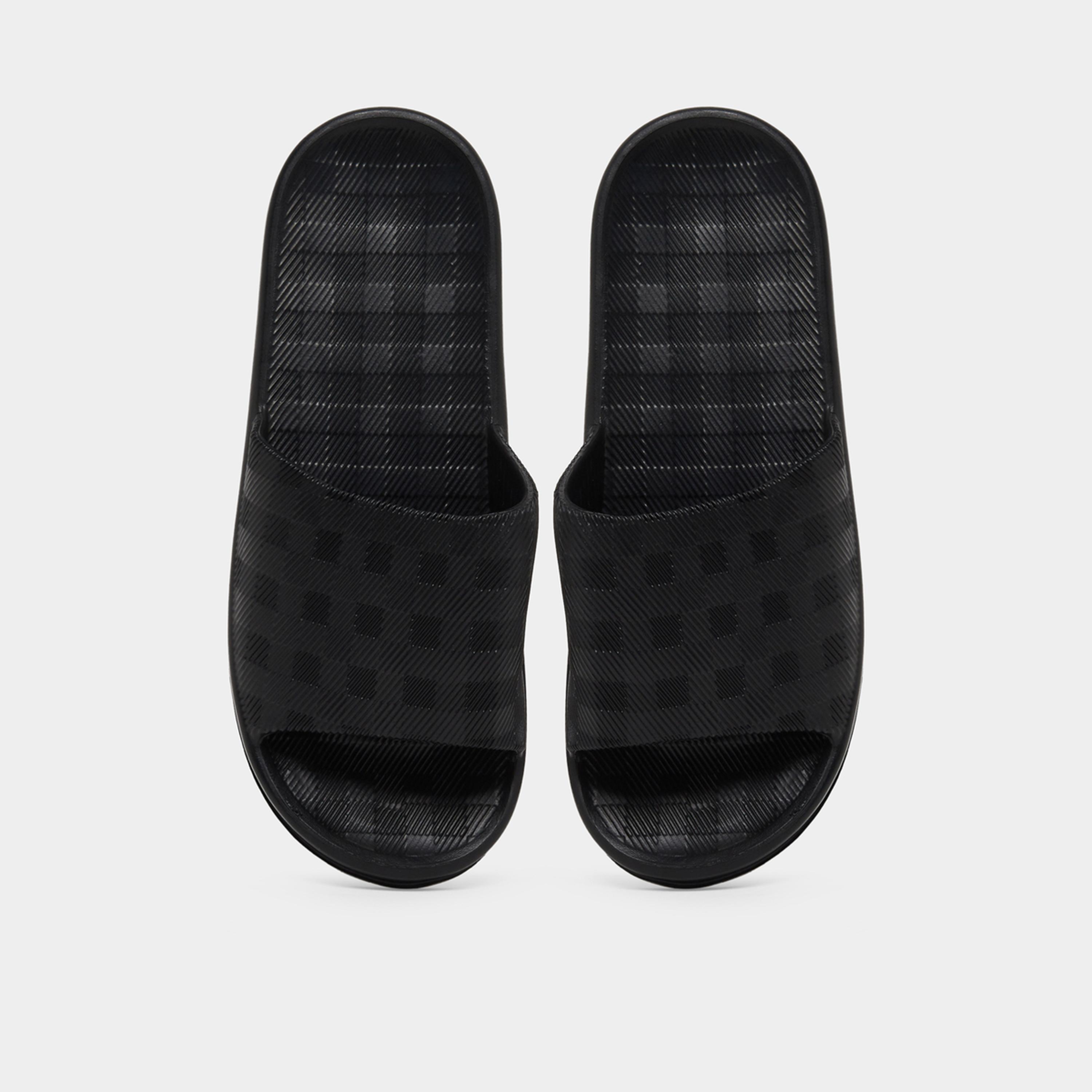 ستايلي - شبشب سهل الارتداء نقشة مربعات-men-shoes-flipflopsandslides-image-3