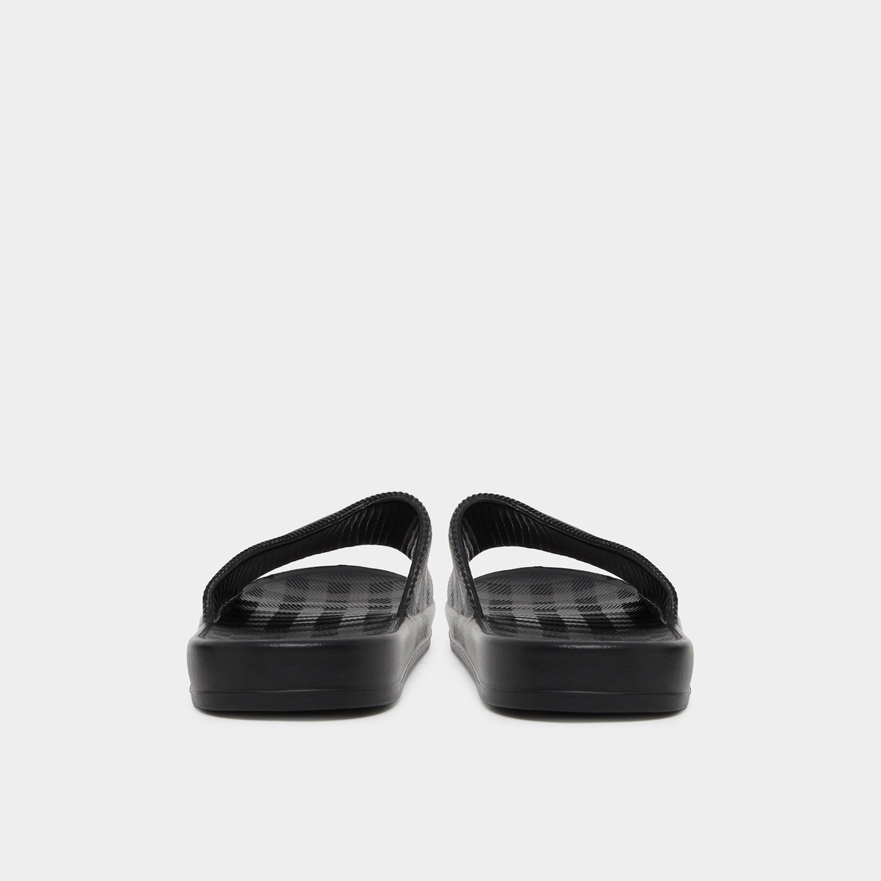 Styli Checked Slip-On Slides-men-shoes-flipflopsandslides-image-5