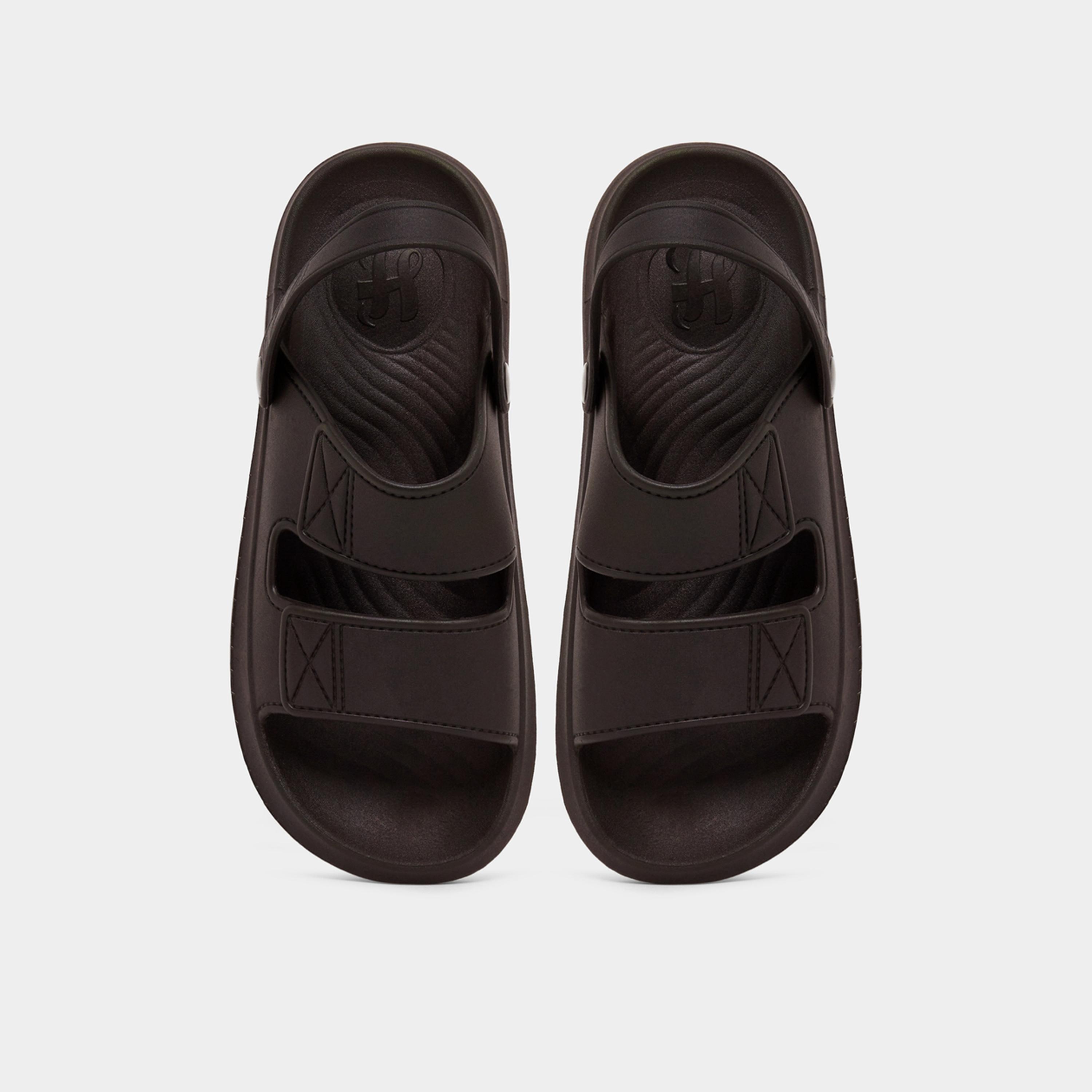 ستايلي - صندل عادي بحزام مزدوج مع حزام خلفي-men-shoes-sandals-image-3