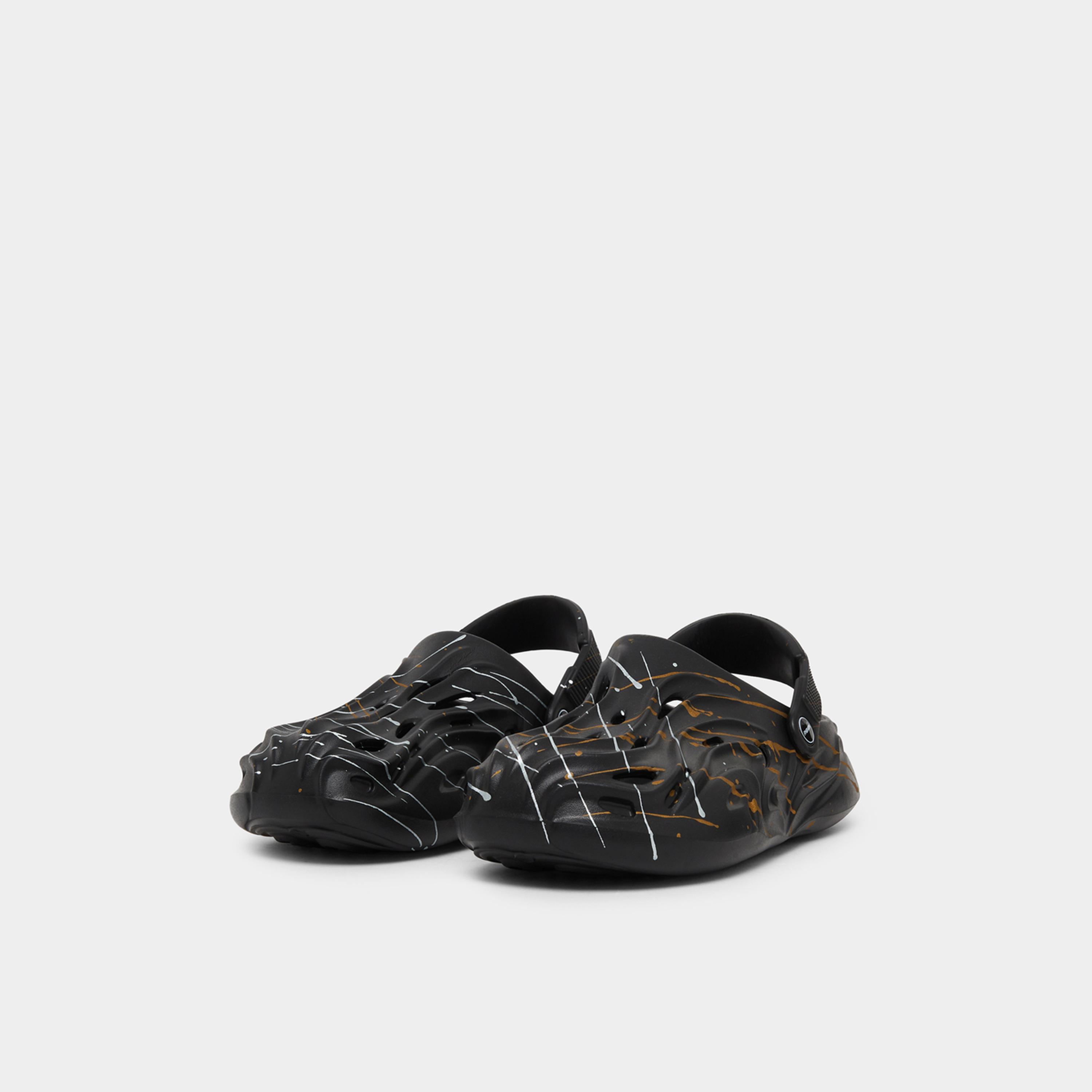 Styli Printed Sculpted Slip-On Clogs-men-shoes-flipflopsandslides-image-1