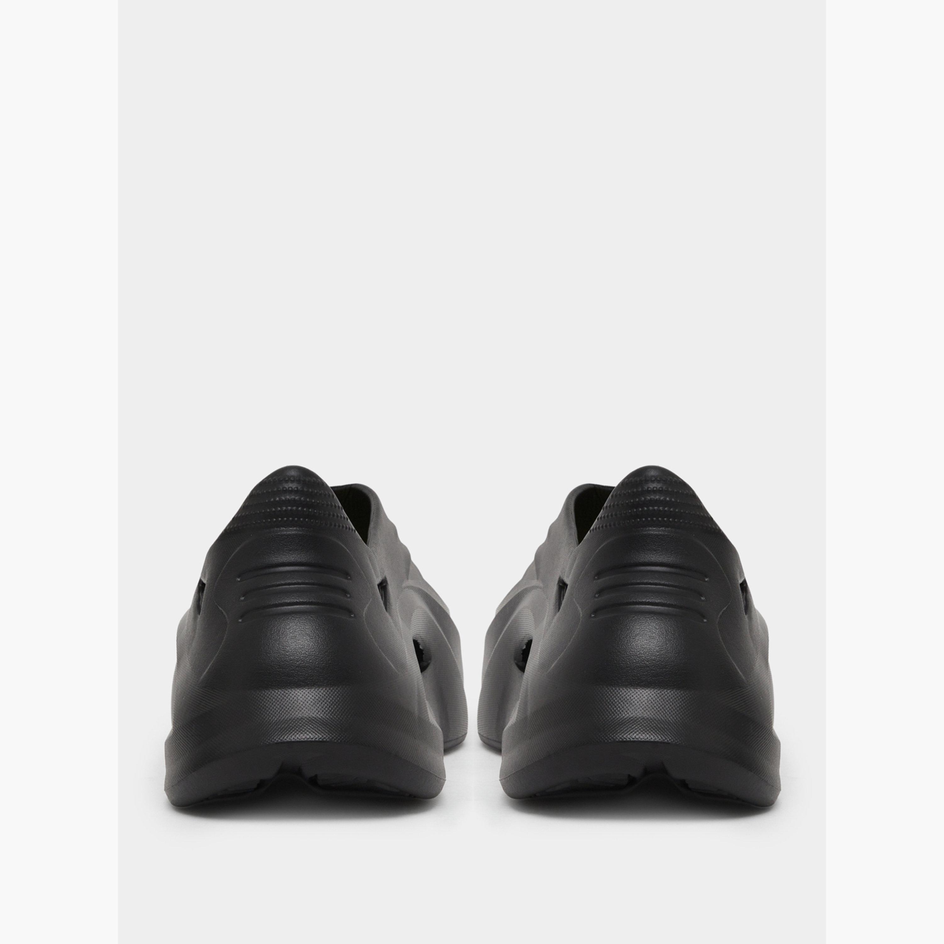 Styli Plain Slip-On Cut Out Clogs-men-shoes-sandals-image-5