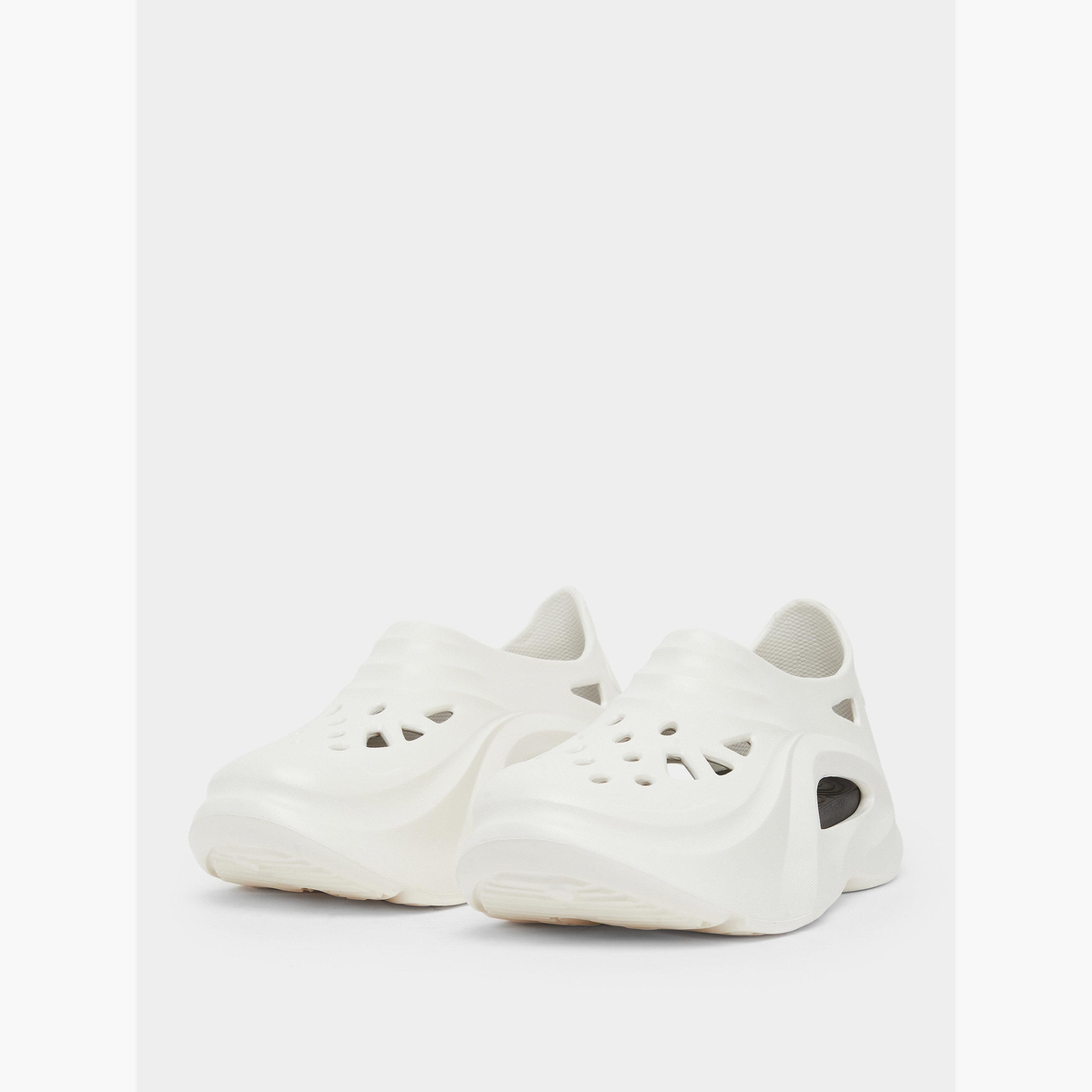 Styli Plain Slip-On Cut Out Clogs-men-shoes-sandals-image-1
