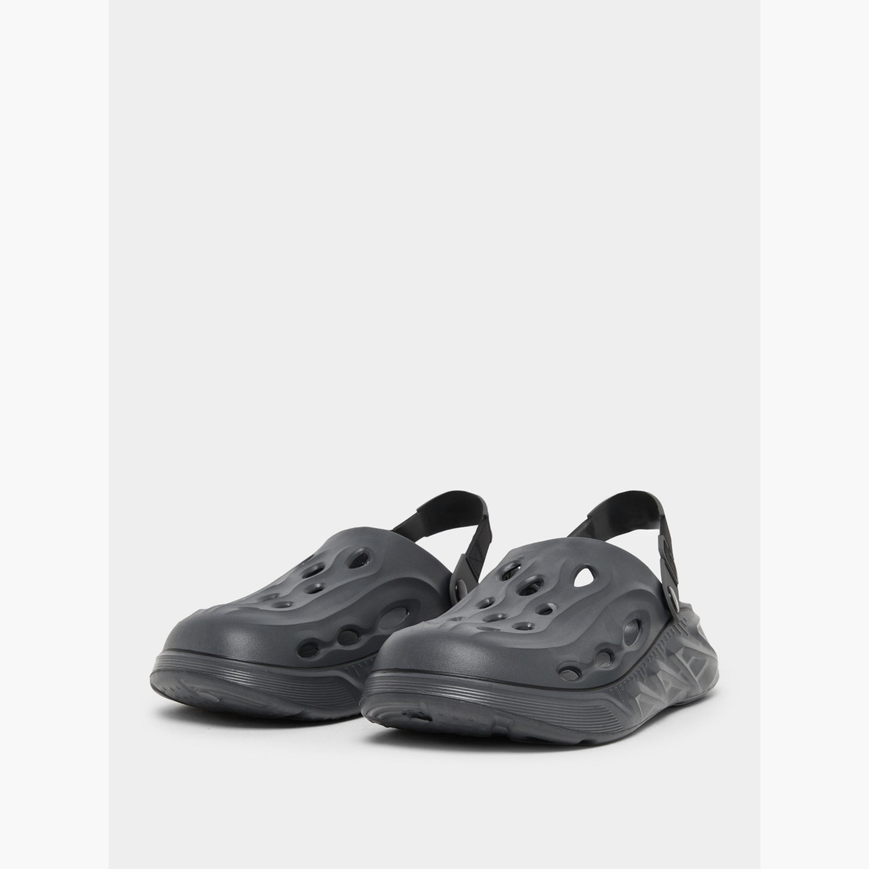 Styli Plain Slip-On Clogs-men-shoes-sandals-image-1