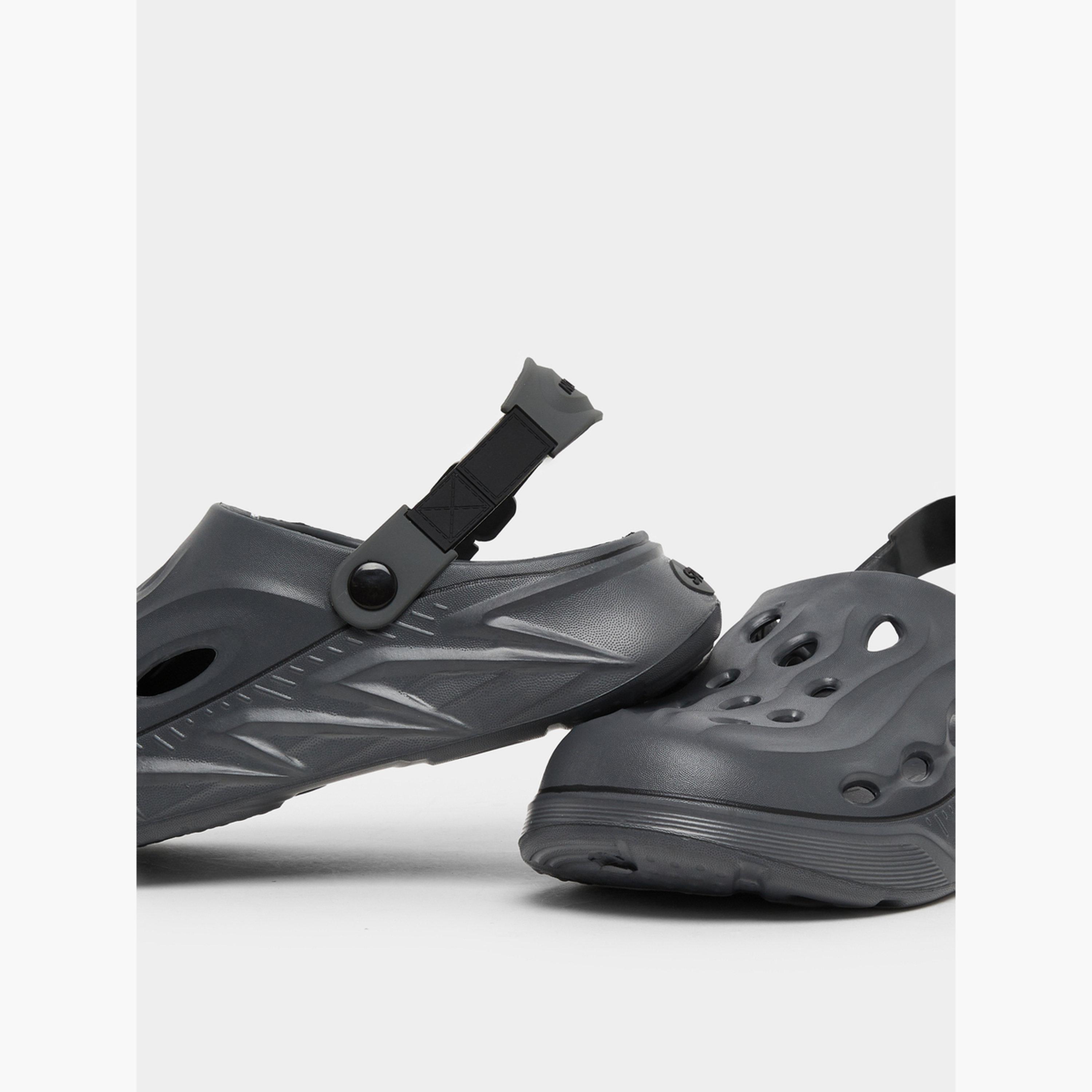 Styli Plain Slip-On Clogs-men-shoes-sandals-image-3
