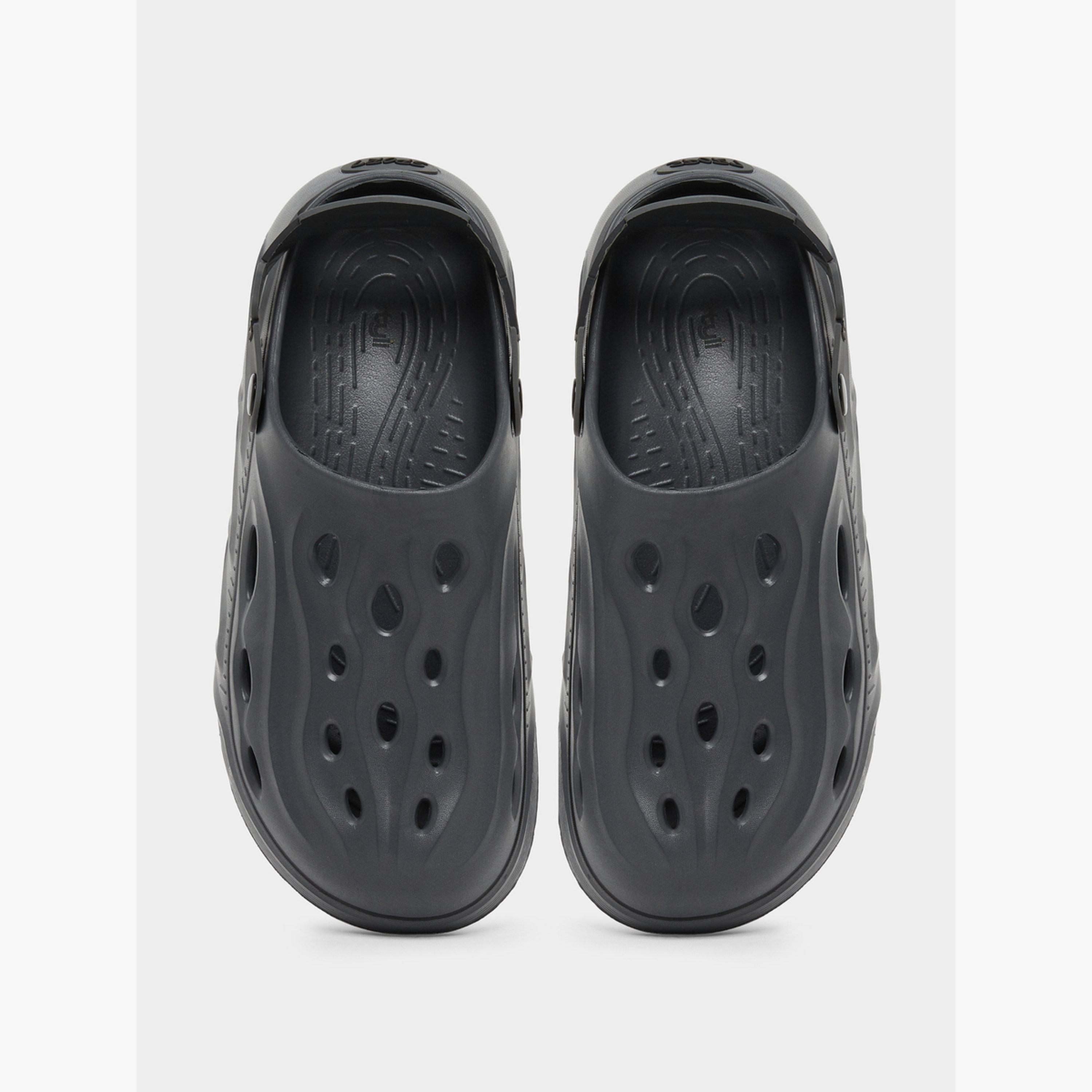 Styli Plain Slip-On Clogs-men-shoes-sandals-image-5
