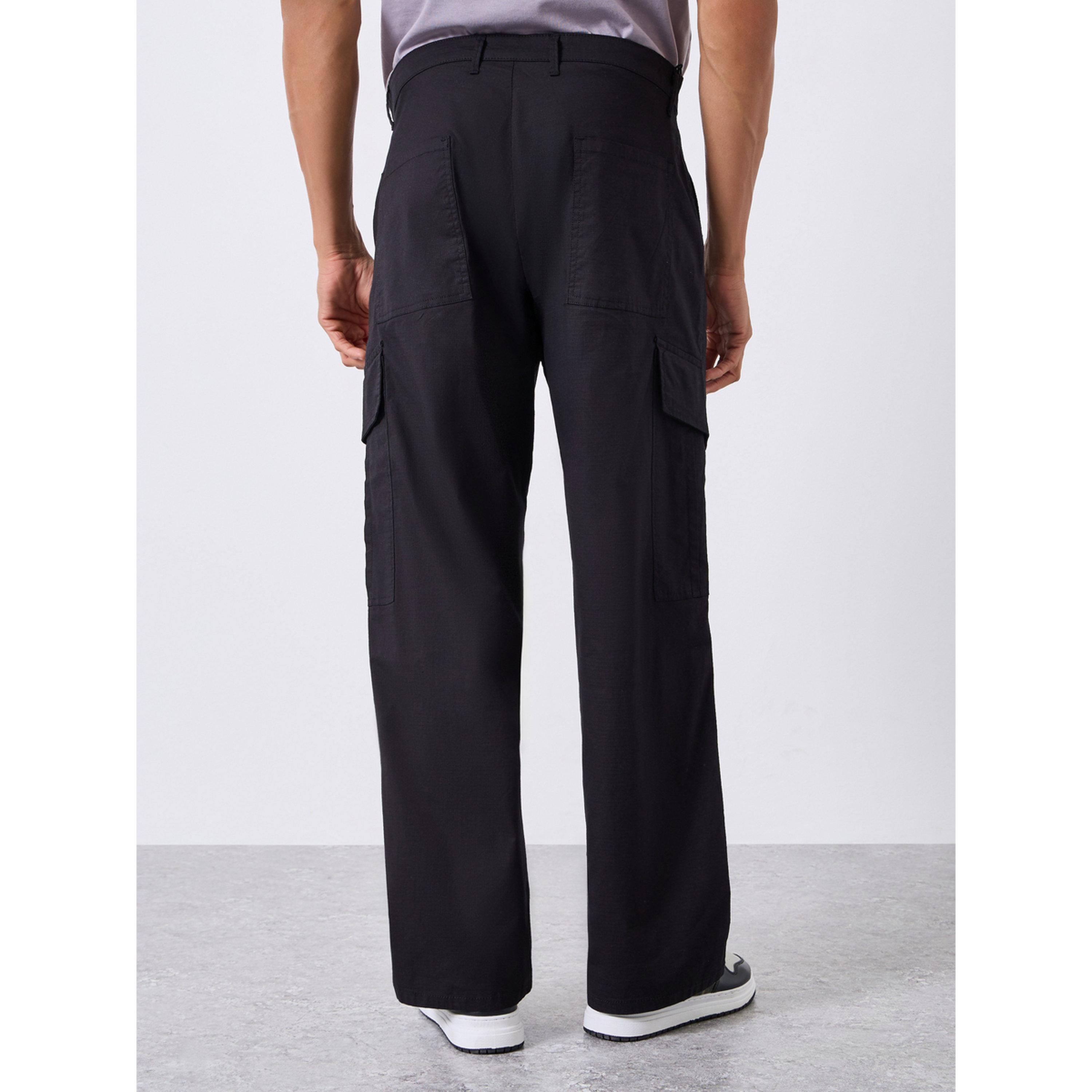 بنطال كارغو رجالي فضفاض-men-clothing-bottoms-joggers-image-4
