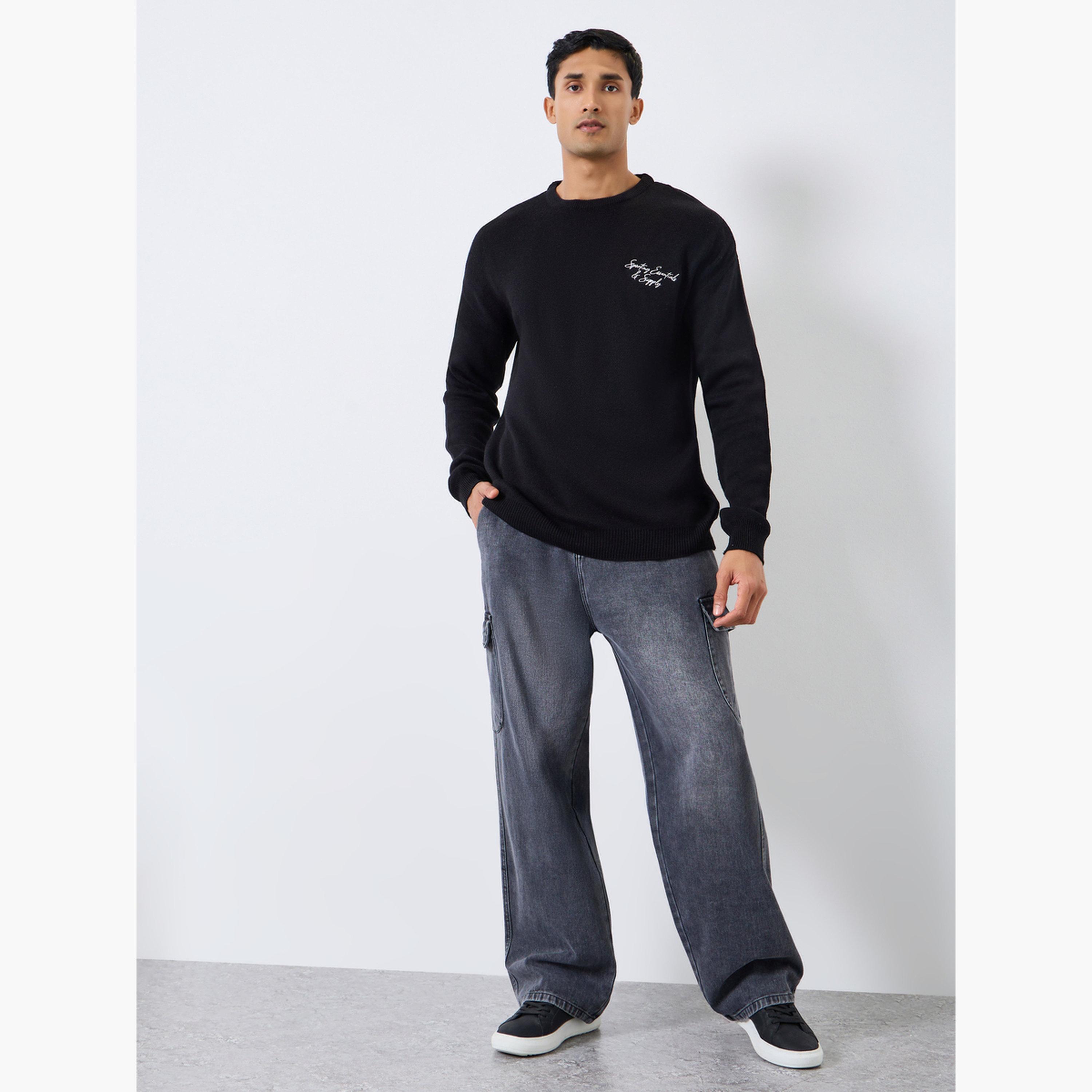 جينز باجي مغسول للرجال-men-clothing-bottoms-jeans-image-2