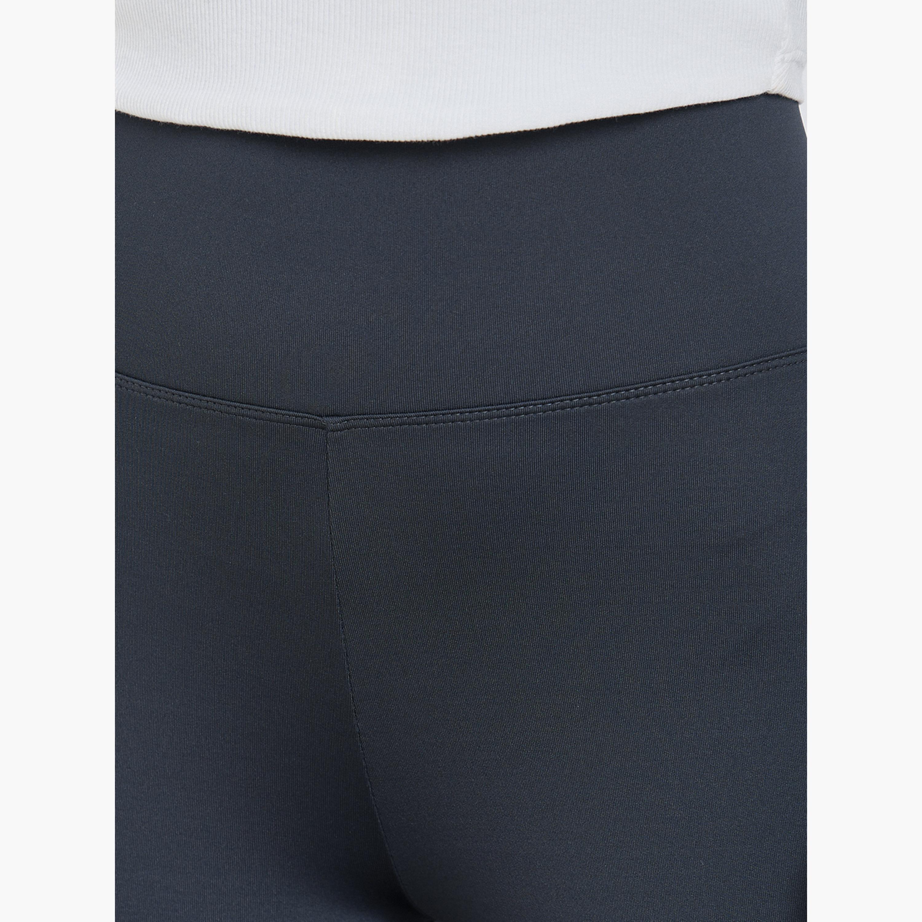 Styli Charcoal Flare Leggings-women-clothing-bottoms-leggings-image-3