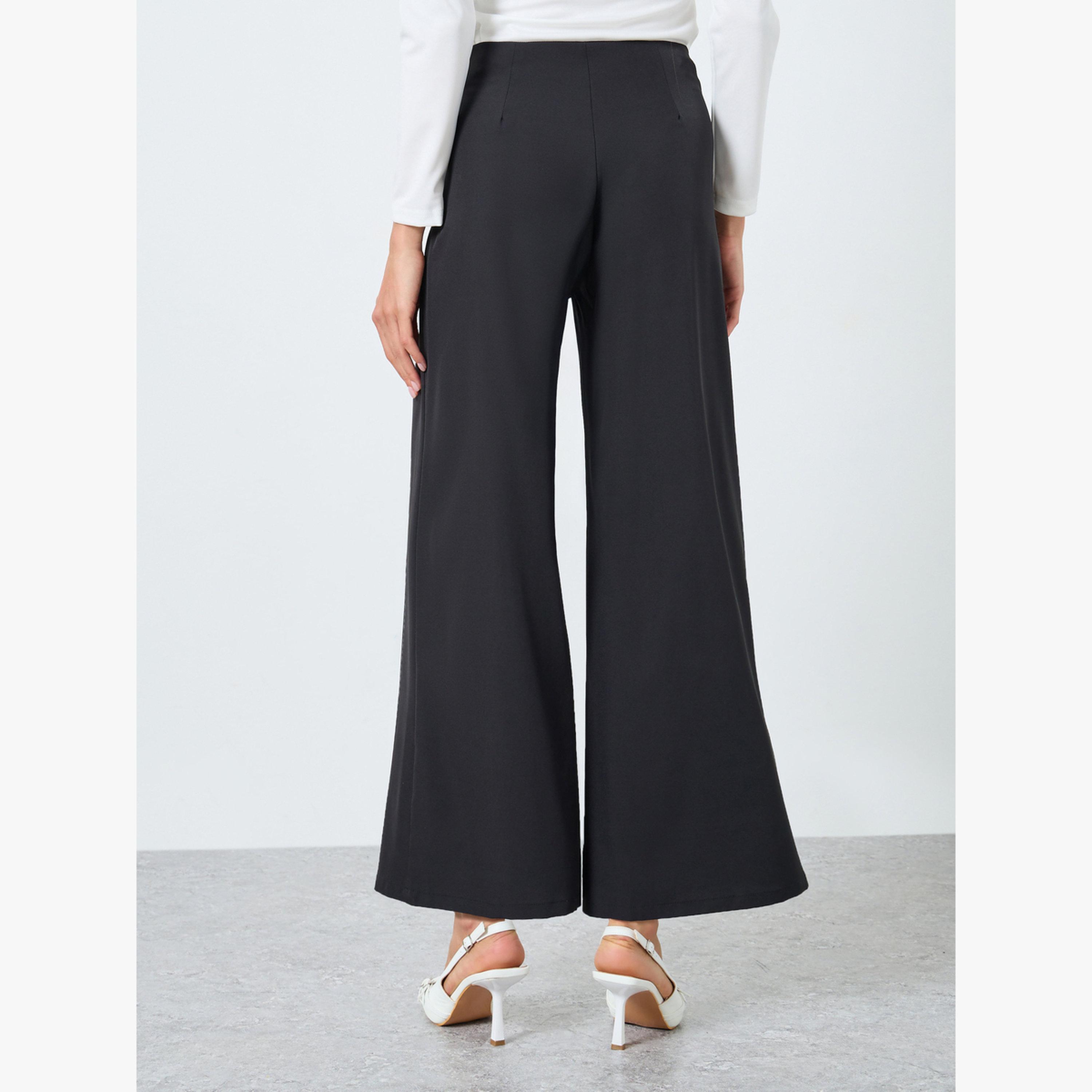 بنطال بأرجل واسعة سادة-women-clothing-bottoms-trousers-image-3