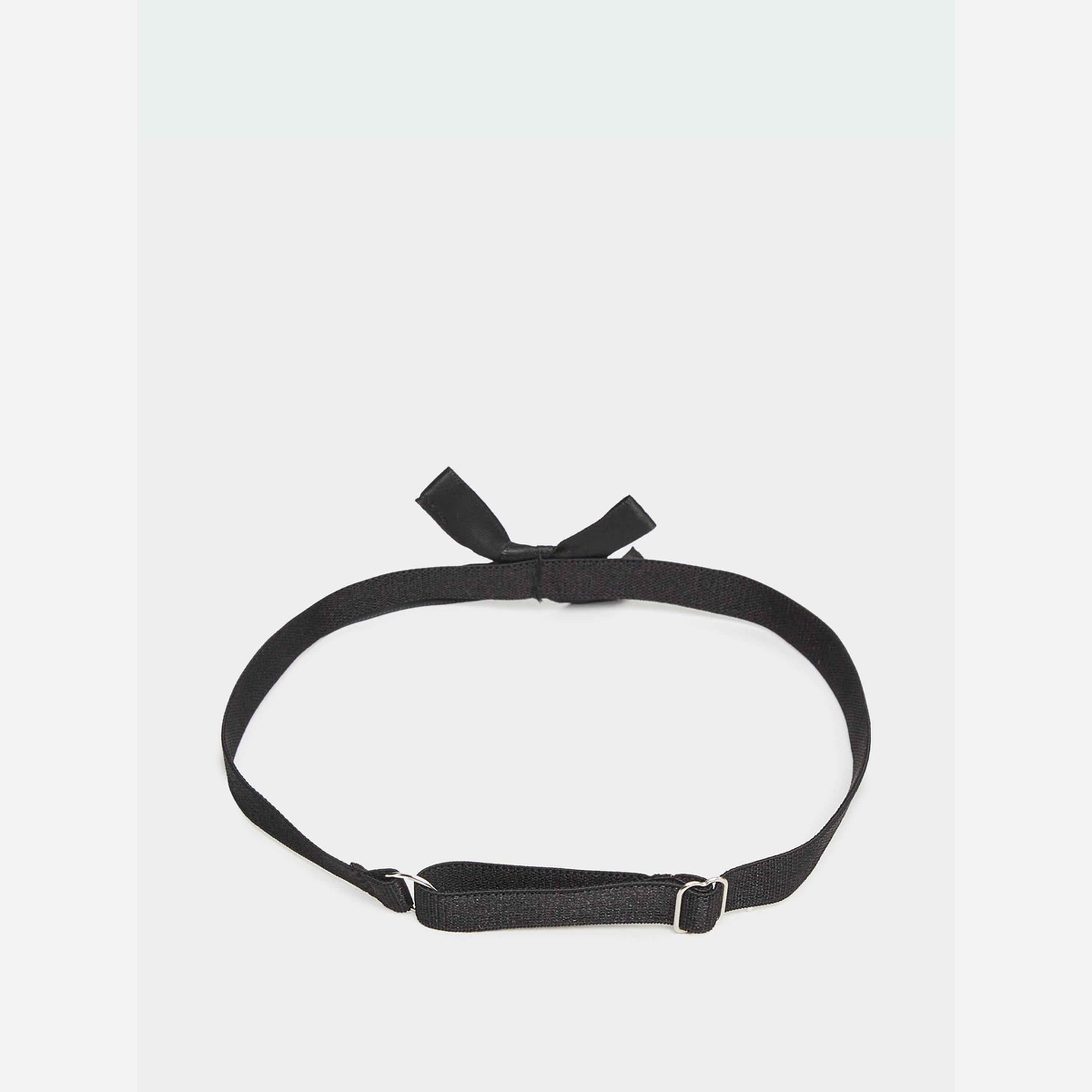 Styli Black Garter with Bow Detail-women-clothing-lingerie-lingerieaccessories-image-3