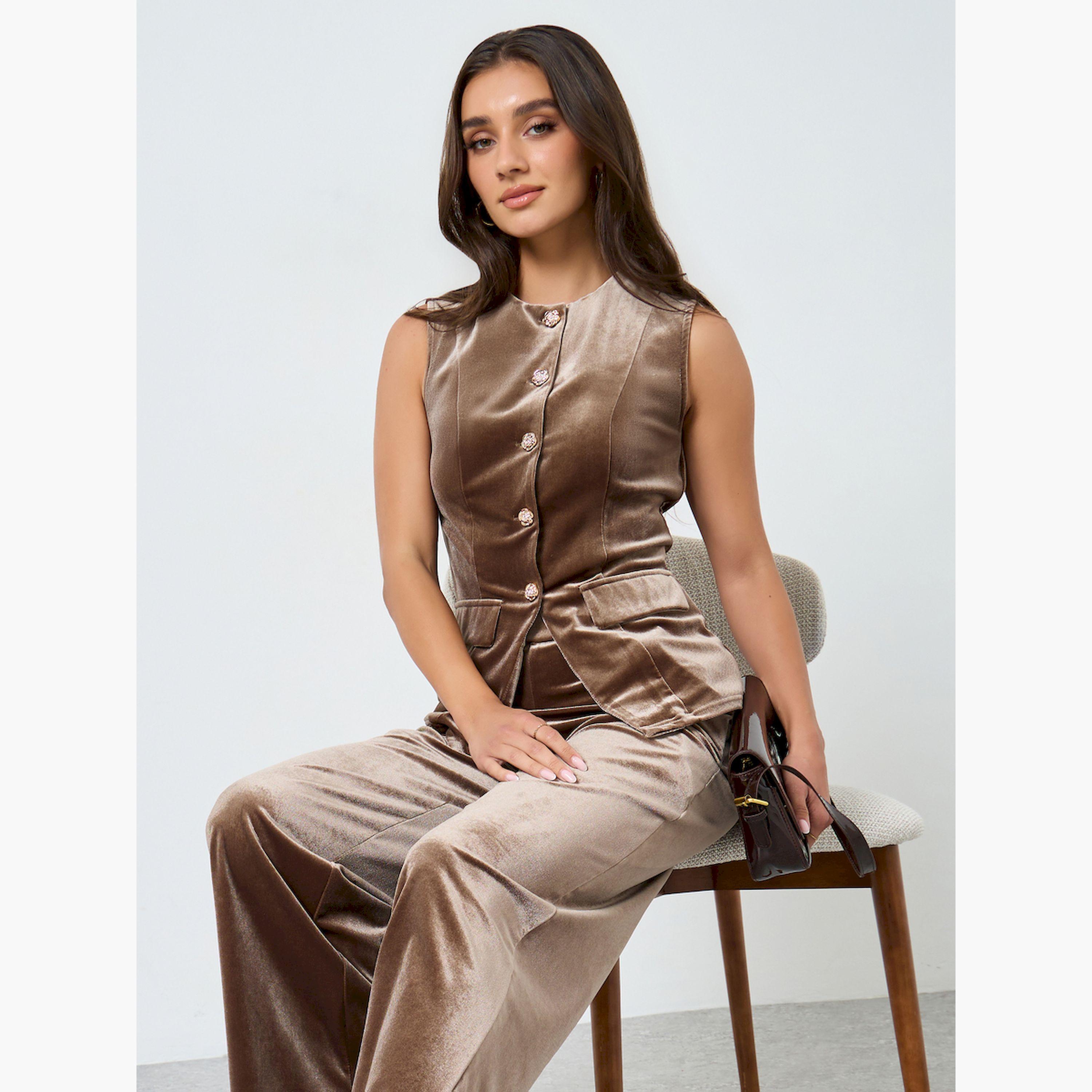 جيليه مخملي بأزرار-women-clothing-shirtsandblouses-blouses-image-3