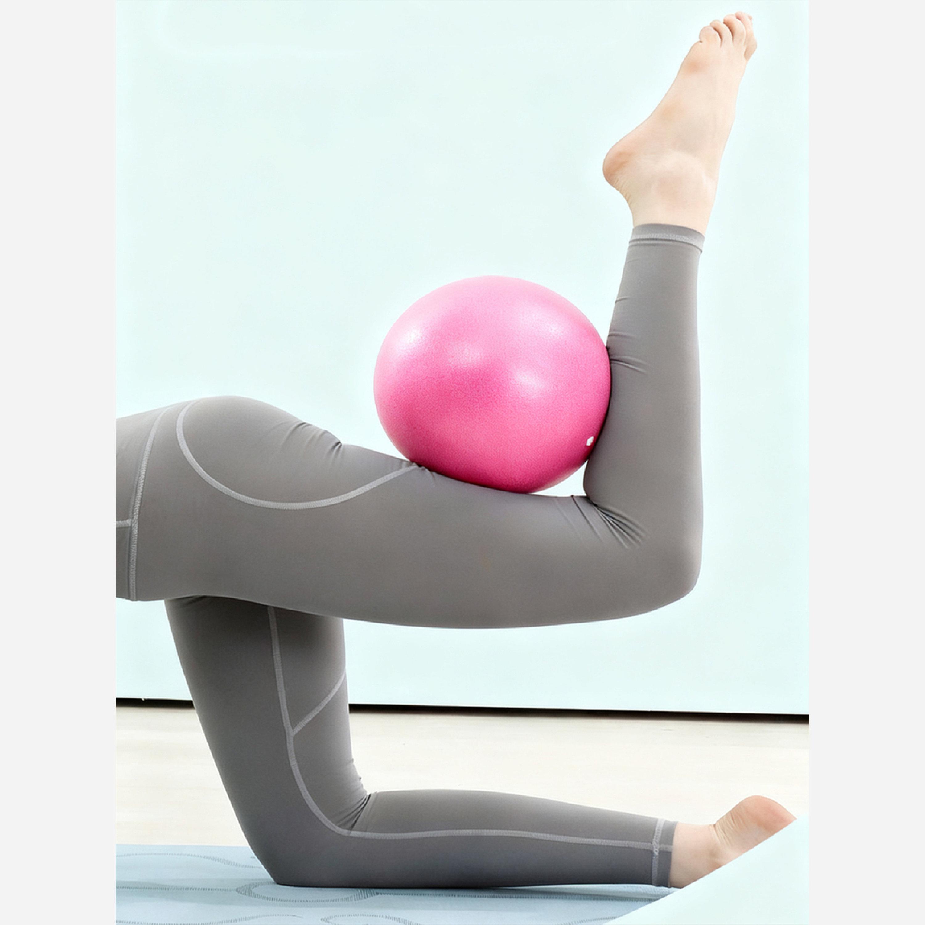 ستايلي - كرة يوغا مع أنبوب نفخ، 25 سم-sports-gear-gym-image-2