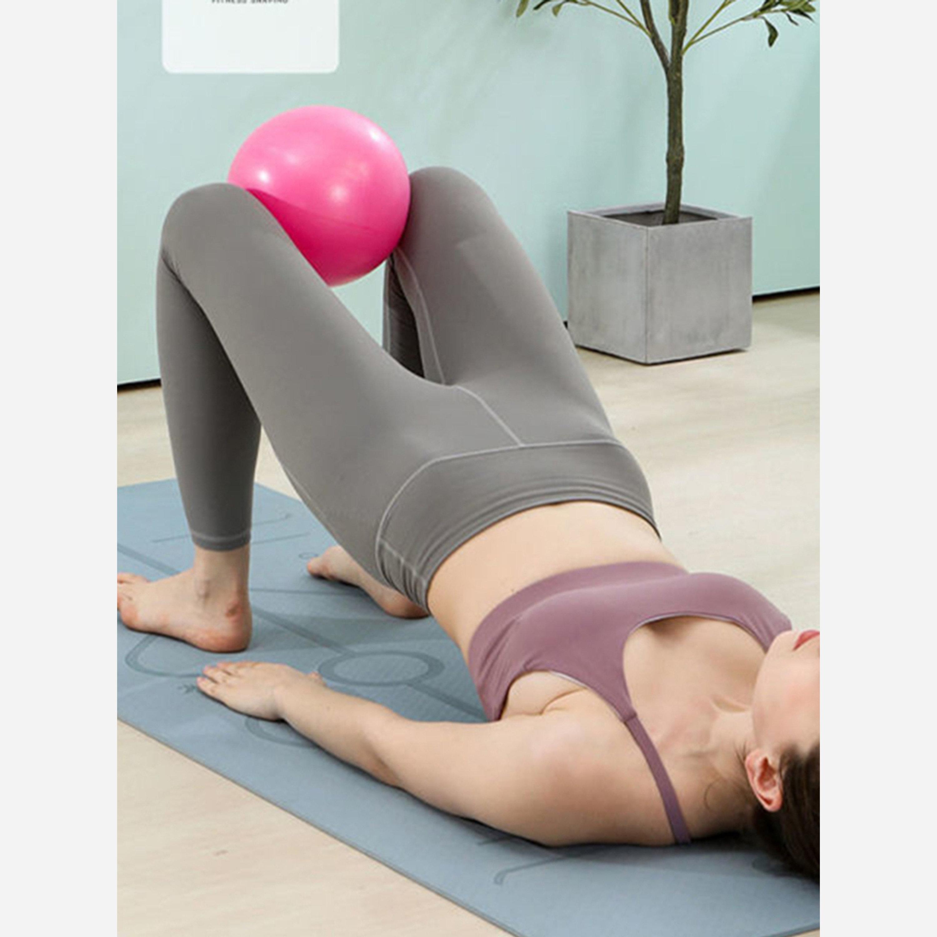 ستايلي - كرة يوغا مع أنبوب نفخ، 25 سم-sports-gear-gym-image-3
