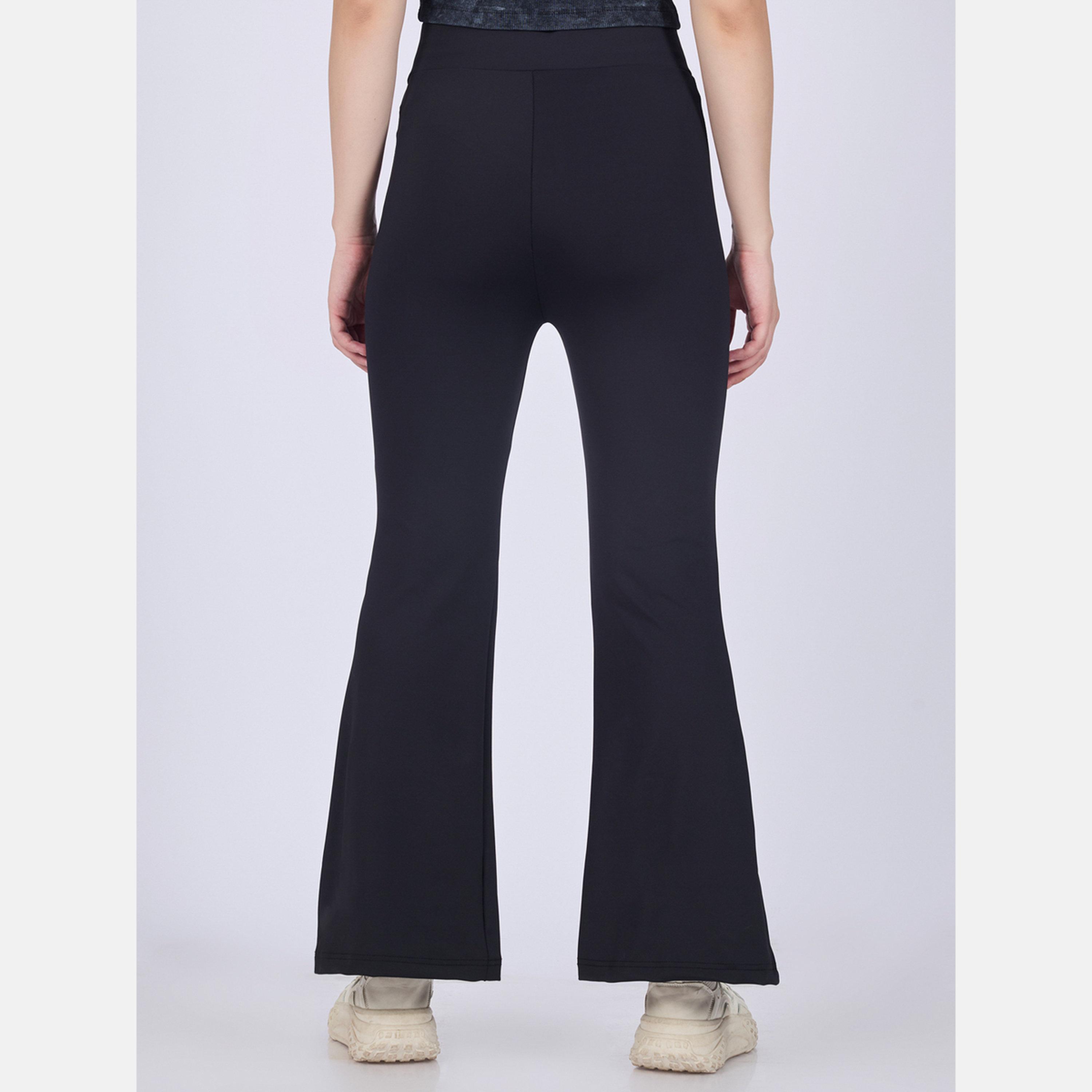 أوتزيدر × ستايلي - ليقنز/ فيزون مخطط بلون أسود واسع-women-clothing-bottoms-leggings-image-4