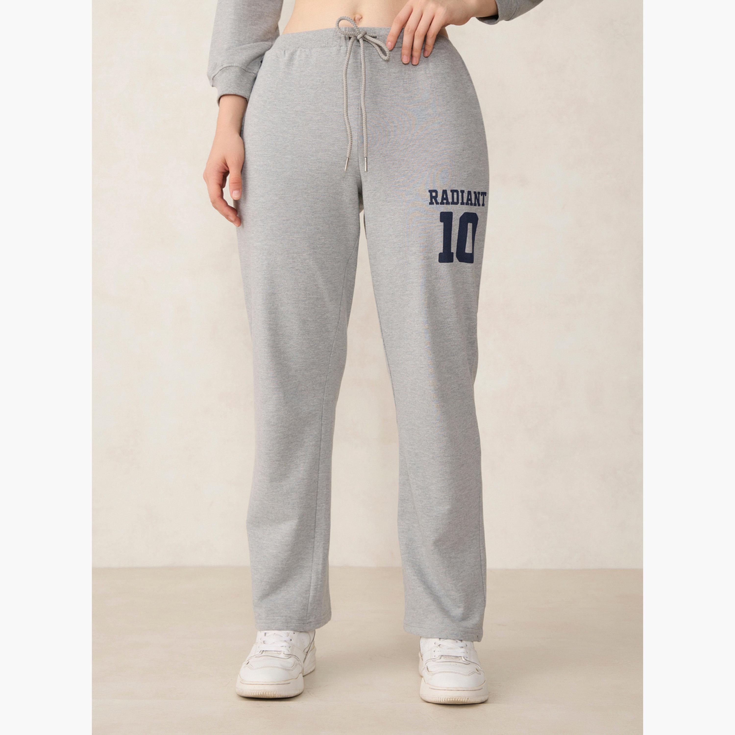 Outzidr X Styli Grey Boat Neck Sweatshirt and Joggers Co-Ords-women-clothing-coordsets-image-5