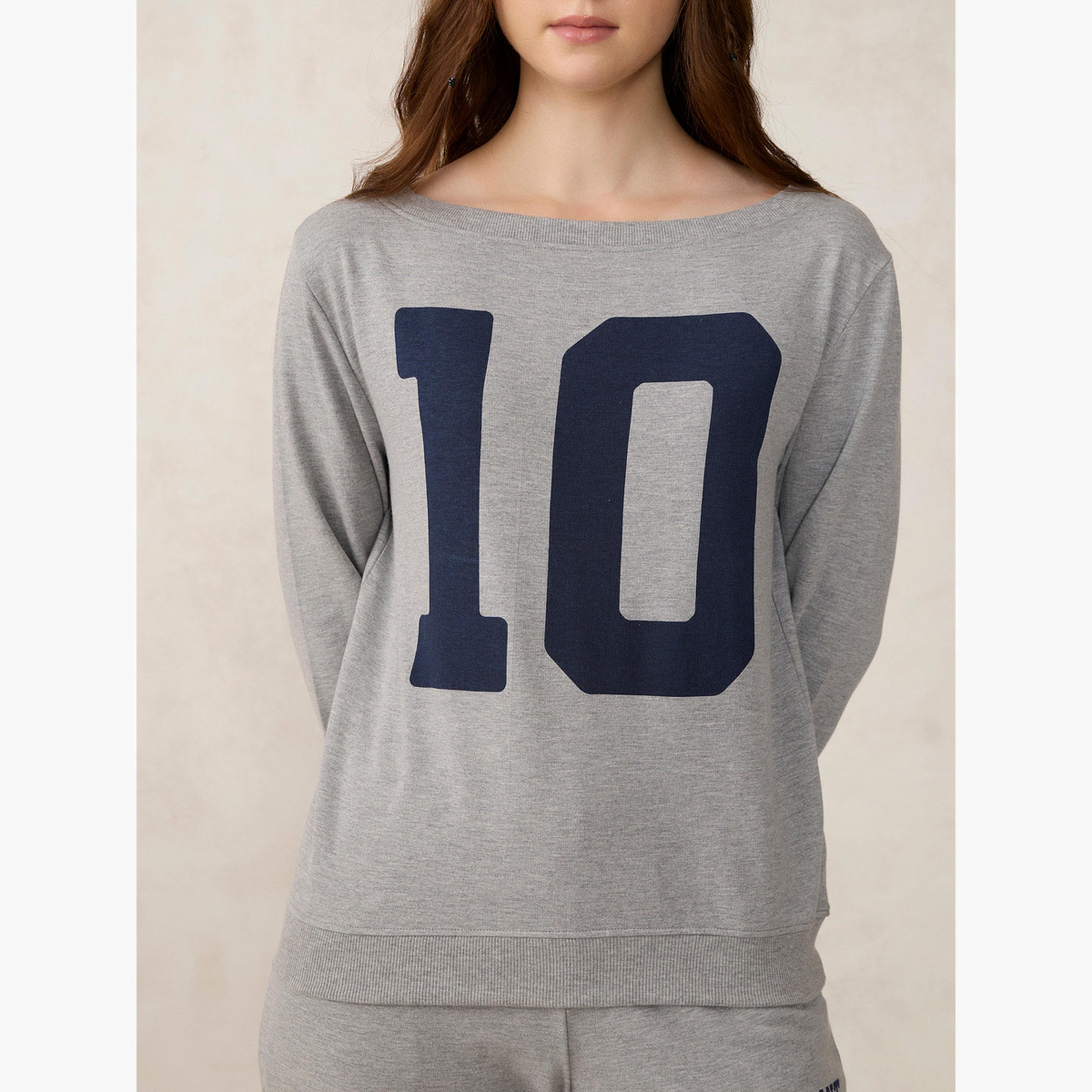 Outzidr X Styli Grey Boat Neck Sweatshirt and Joggers Co-Ords-women-clothing-coordsets-image-6