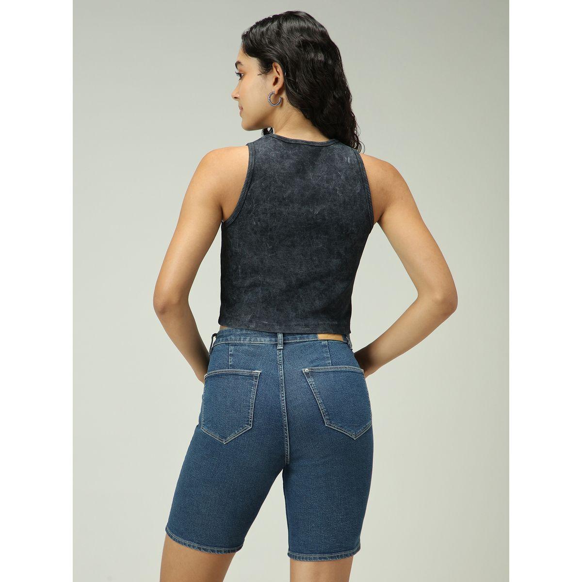 Outzidr X Styli Grey Acid Wash Ribbed Tank-women-clothing-tshirts-image-3