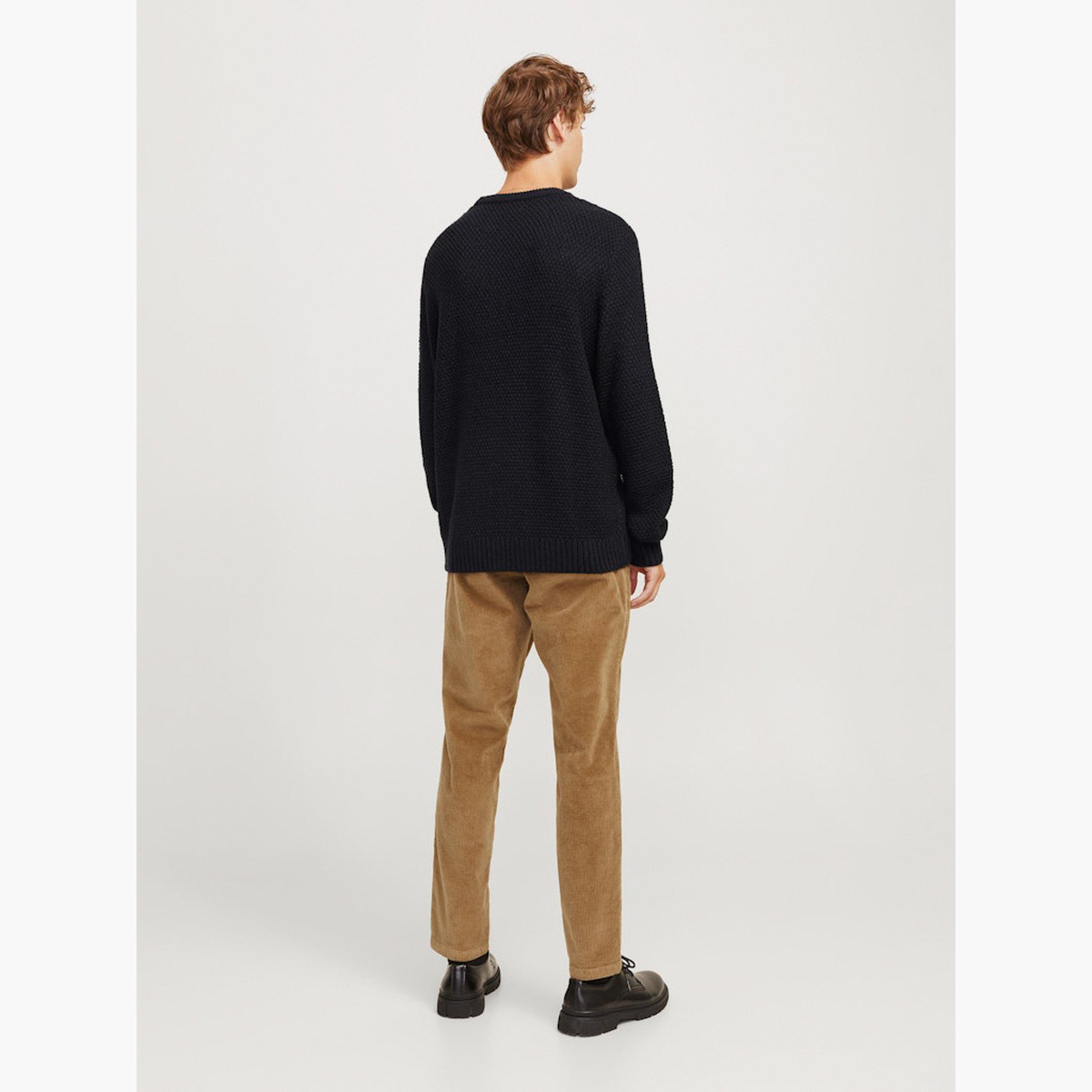 REBEL Men Jrebjosh Cable Knit Crew Neck Sweater-men-clothing-sweatersandpullovers-image-3