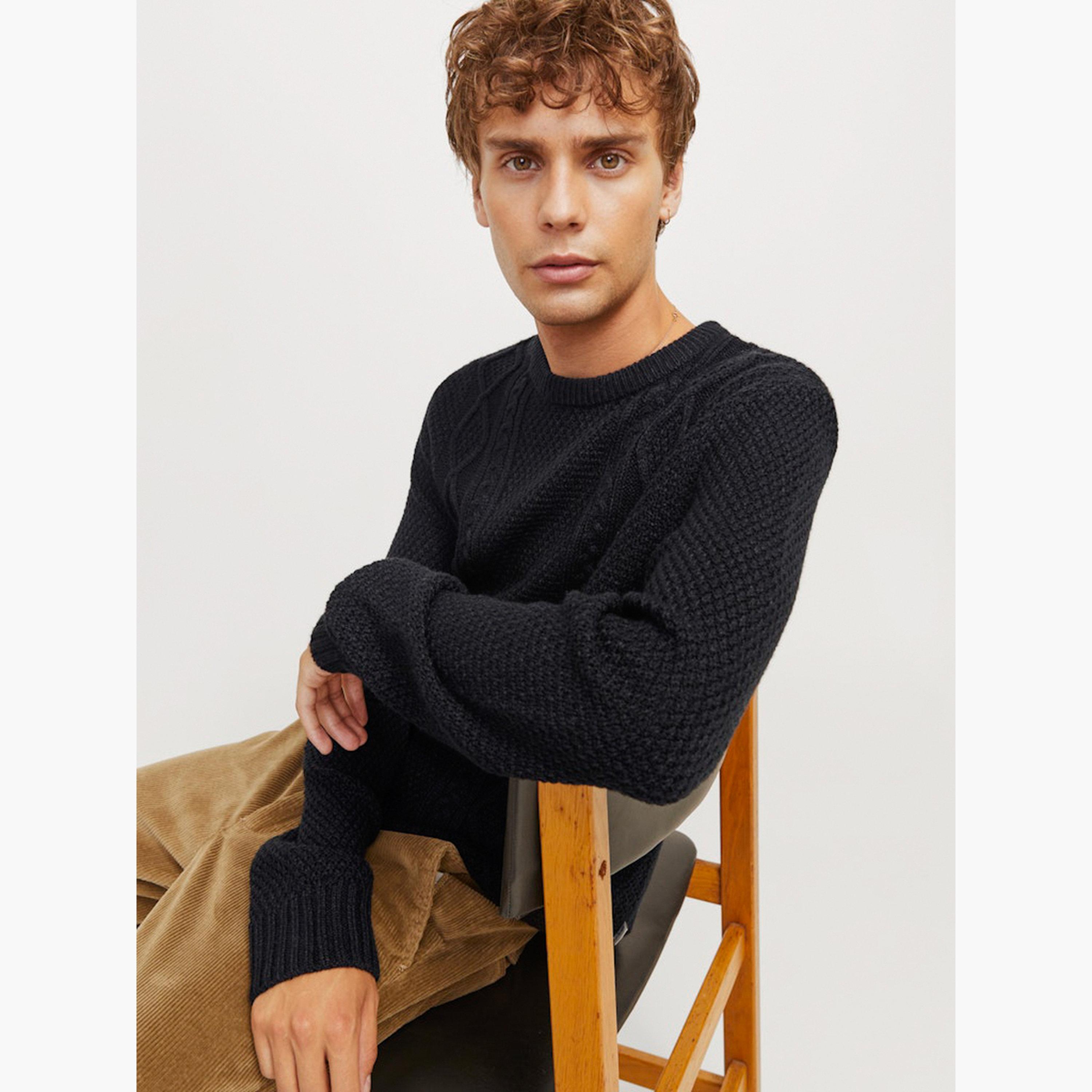 ريبيل - سترة جريبوش المحبوكة ذات الرقبة الدائرية-men-clothing-sweatersandpullovers-image-4