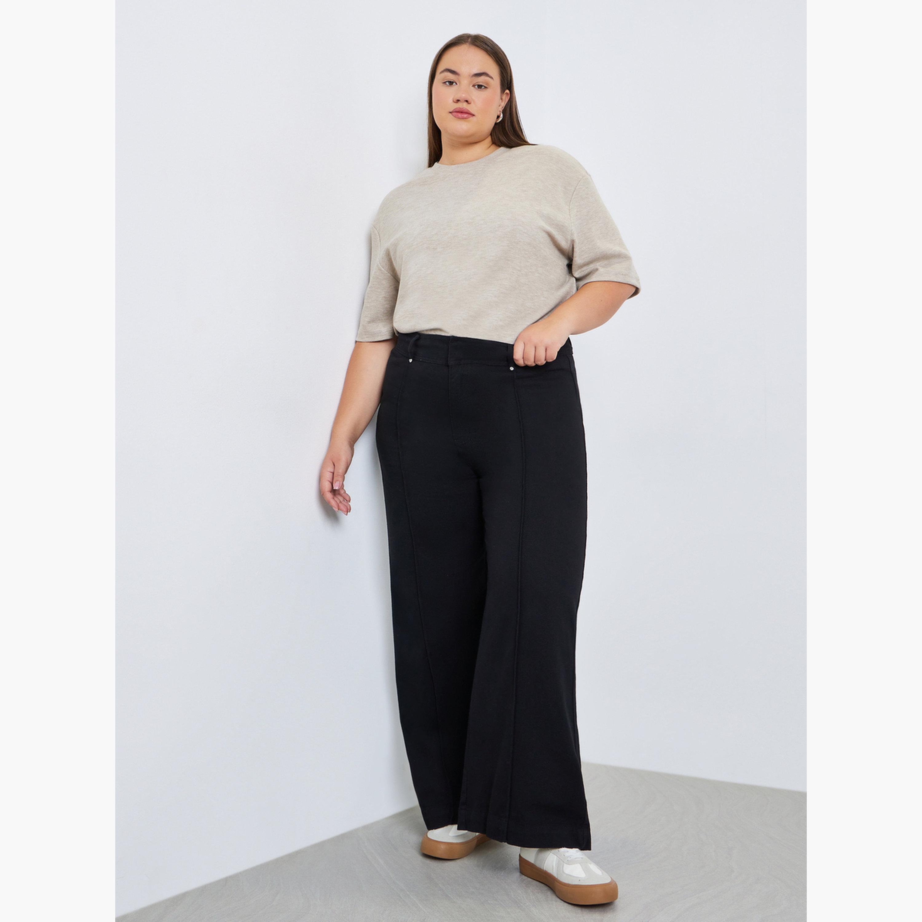 جينز بأرجل واسعة ومقاس كبير-women-clothing-bottoms-jeans-image-2