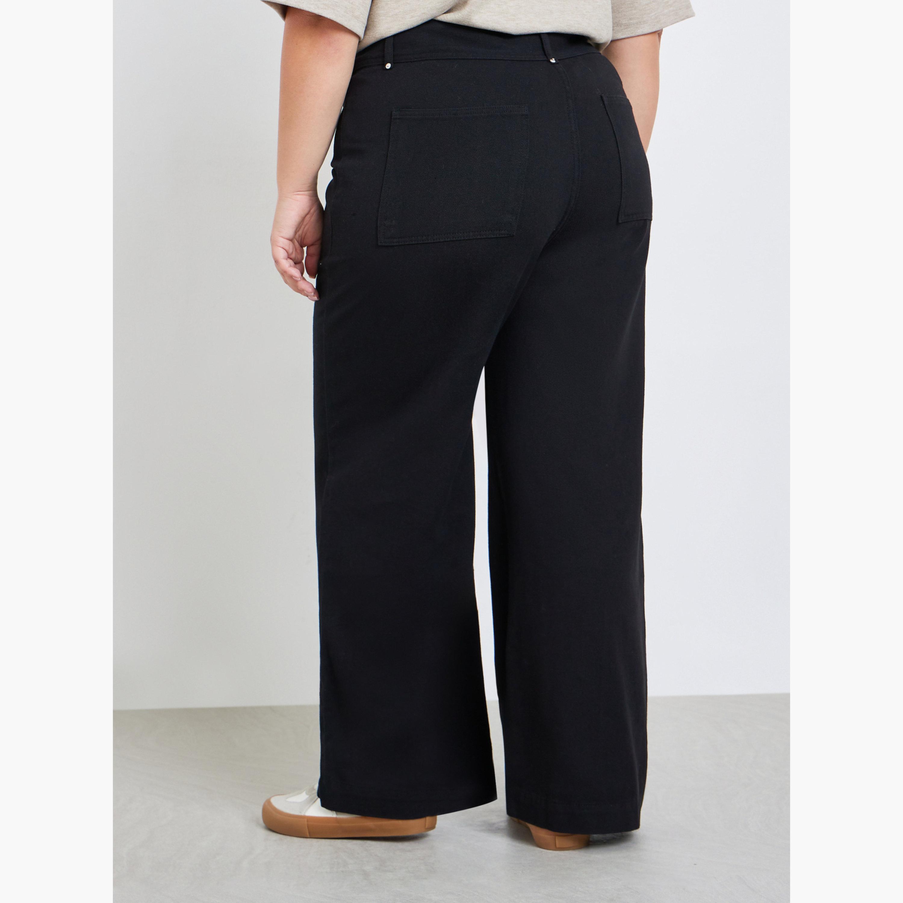 جينز بأرجل واسعة ومقاس كبير-women-clothing-bottoms-jeans-image-4