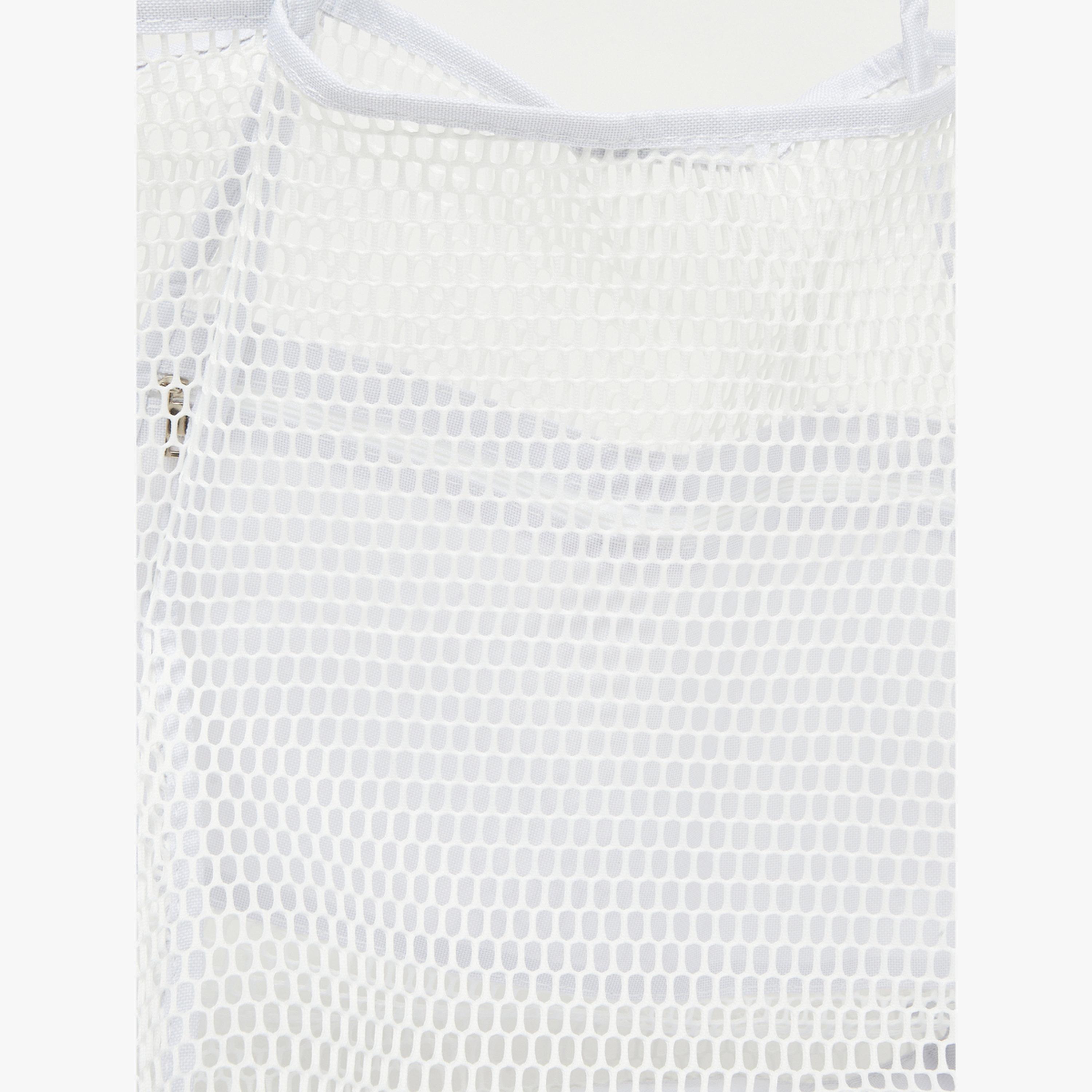 Styli White Mesh Beach Tote Bag-women-bagsandwallets-handbags-image-4