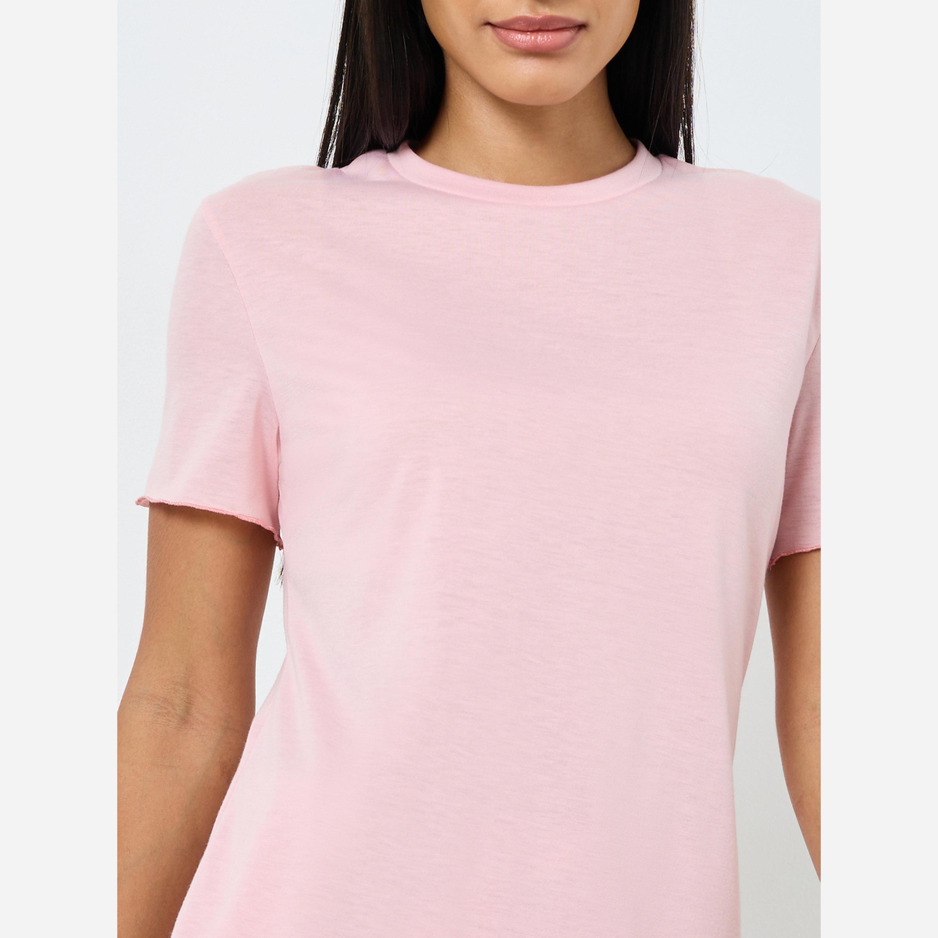 ستايلي - بيجاما بنطال طبعة زهور مع بلوزة سادة-women-clothing-nightwear-pyjamas-longsets-image-4