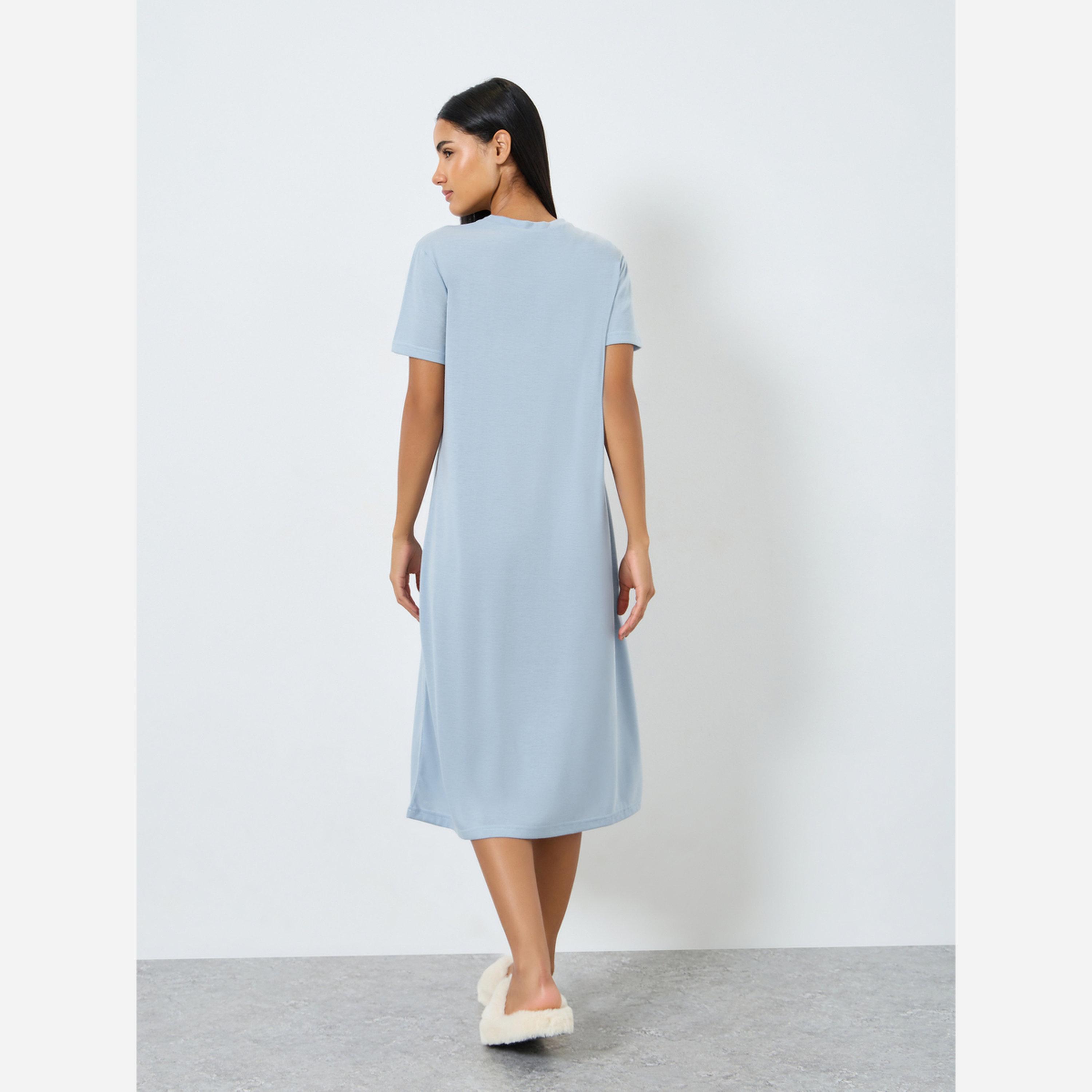 ستايلي - فستان نوم طبعة Breakfast Club-women-clothing-nightwear-nighties-image-3