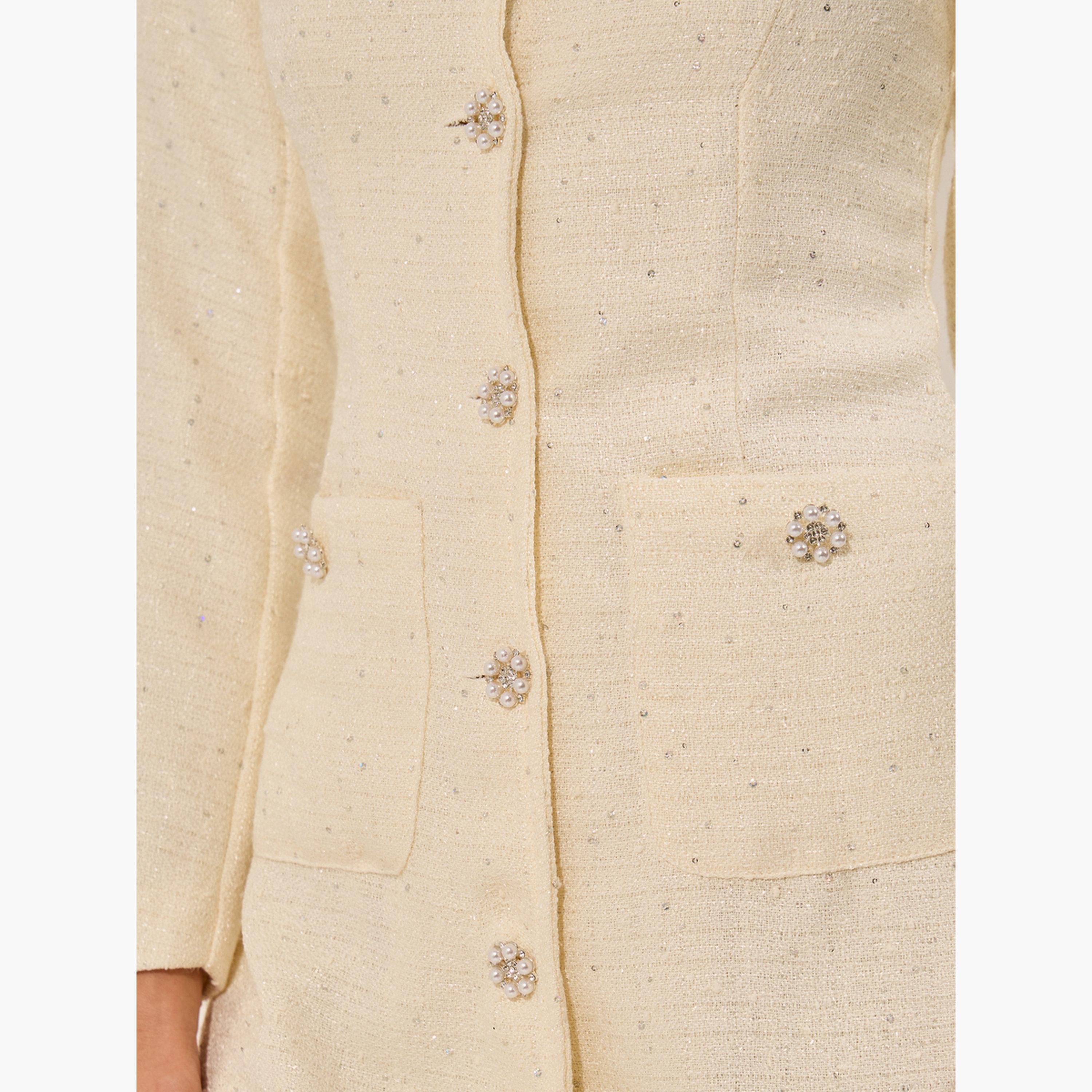 ستايلي - فستان ضيق متوسط الطول مزين-women-clothing-dresses-image-5
