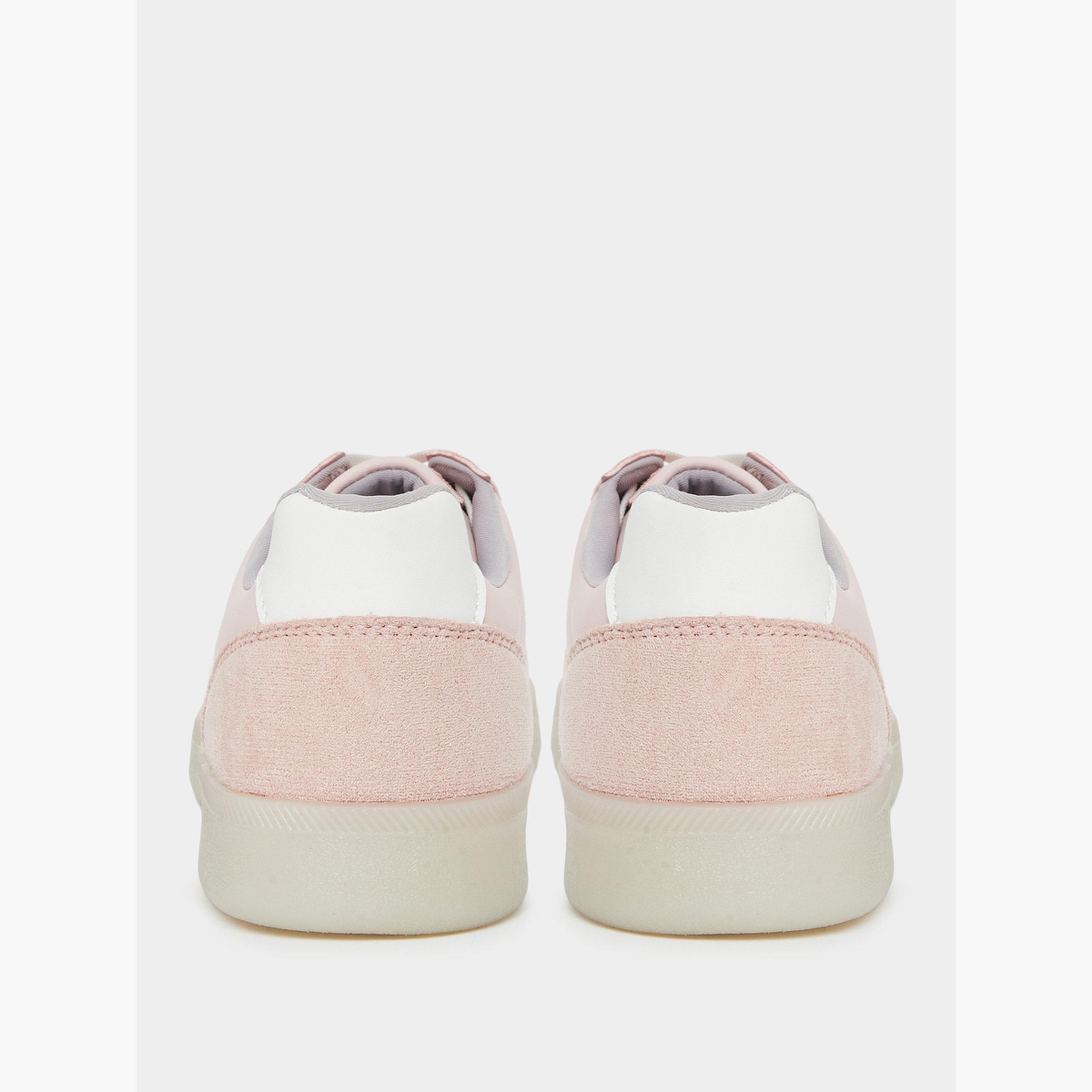 Styli Women Pink Retro Style Sneakers-women-shoes-sneakers-image-4