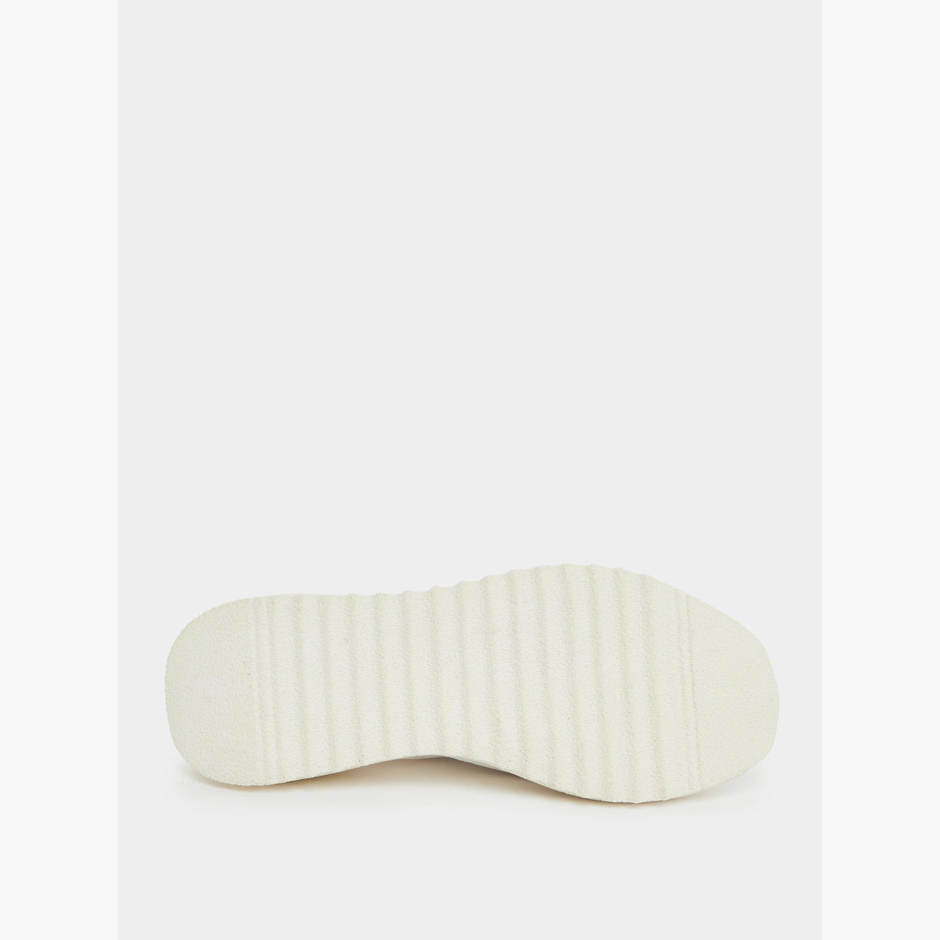Styli White Textile Slip-On Sneakers-women-shoes-sneakers-image-6