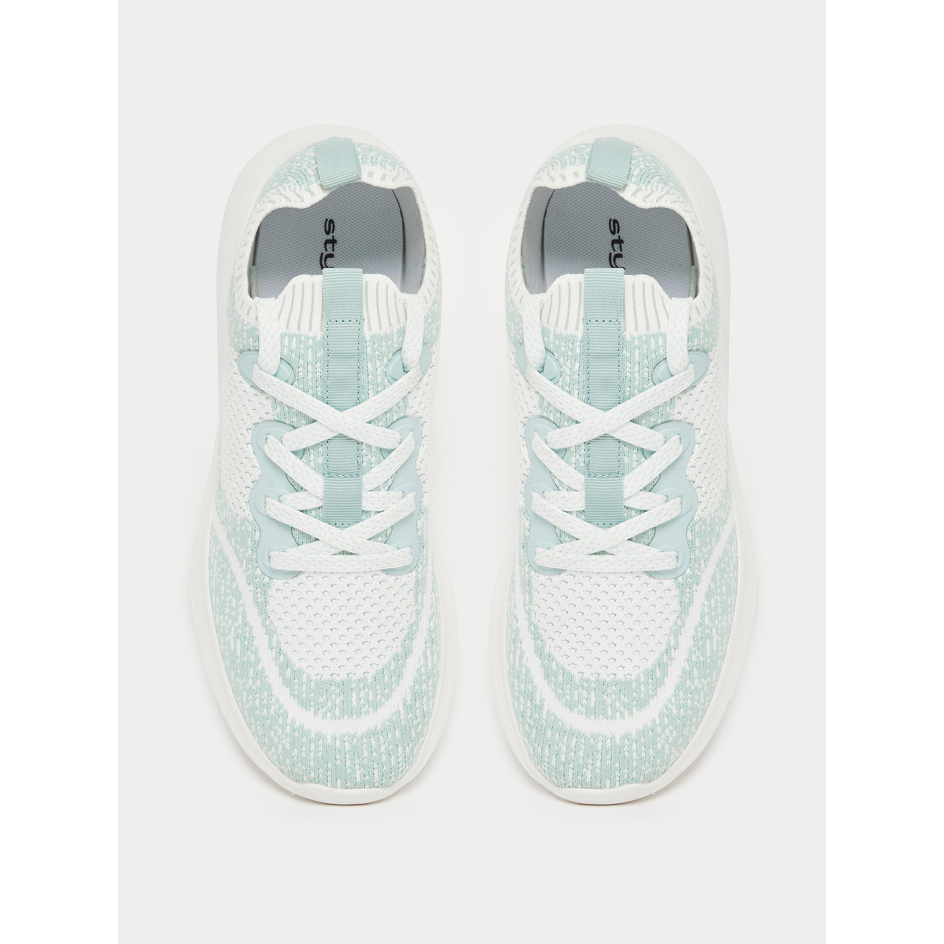 Styli Women Green Textile Knit Sneakers-women-shoes-sneakers-image-3