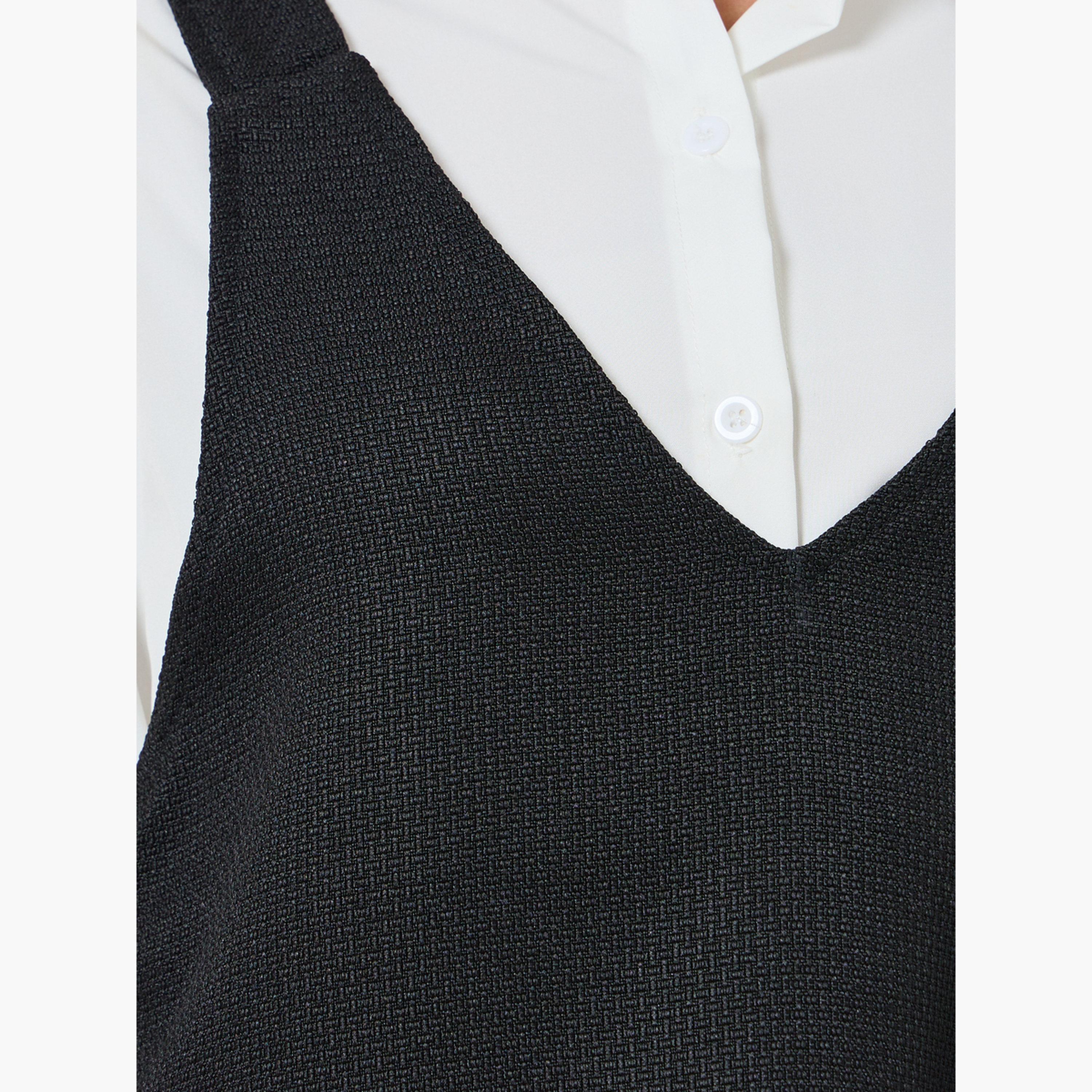 Take Two Women Black Sleeveless A-Line Mini Dress-women-clothing-dresses-image-6