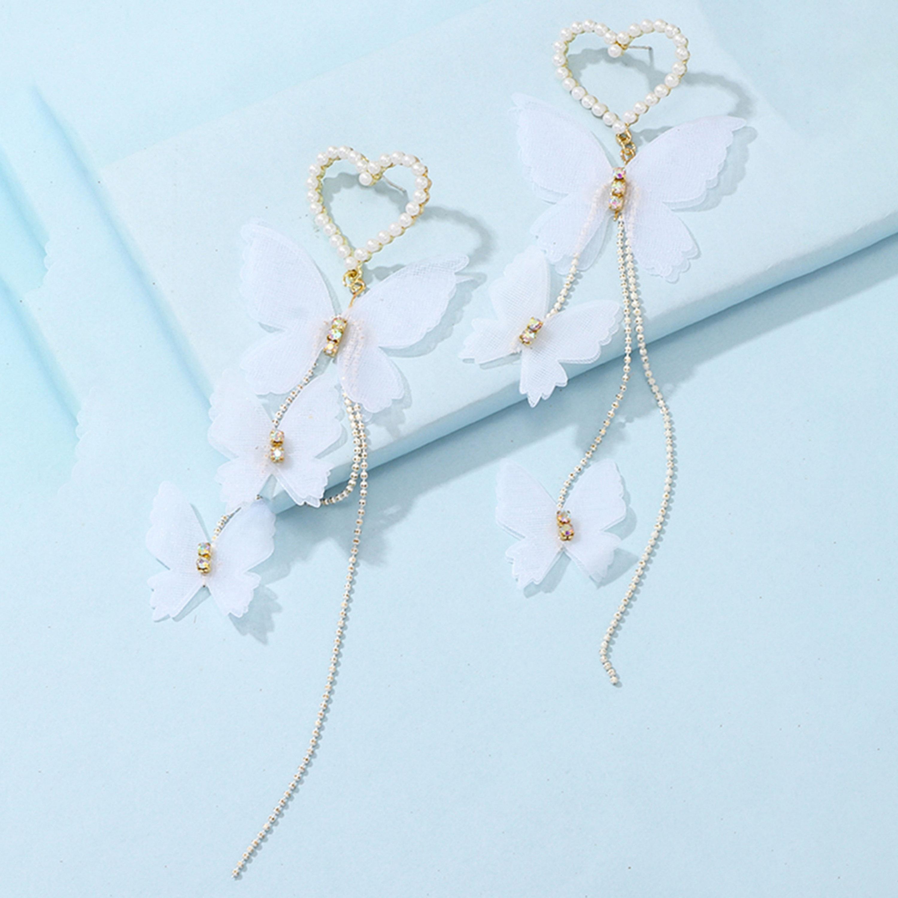 Take Two Butterfly Tassel Earrings-women-watchesandjewellery-jewellery-earrings-image-3