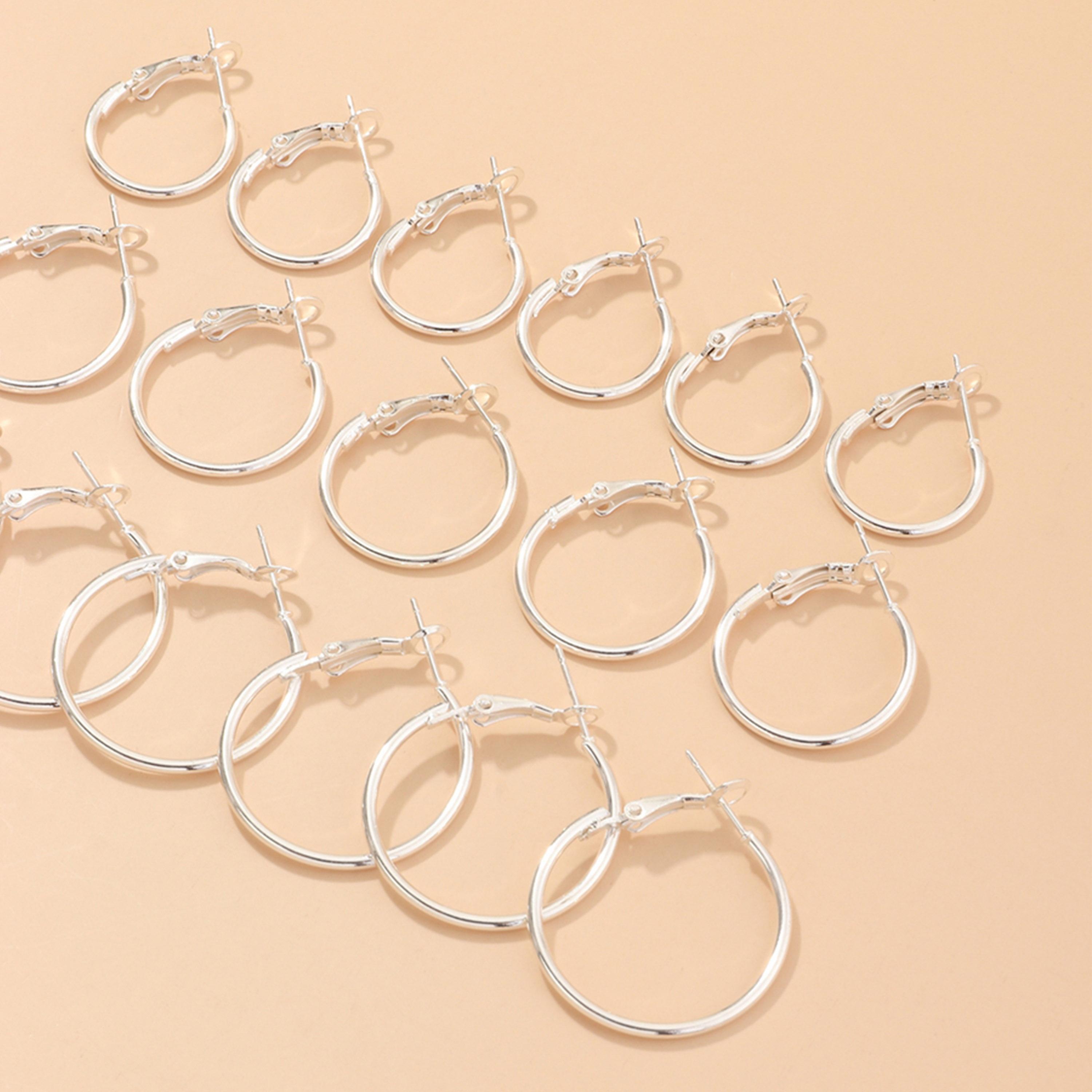 Take Two Set of 9 - Silver Hoop Earrings-women-watchesandjewellery-jewellery-earrings-image-4